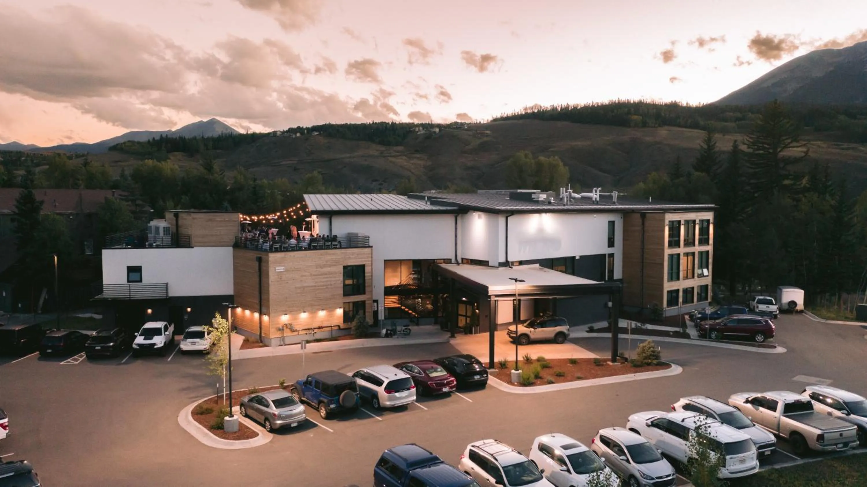 Bird's eye view in The Block Hotel & Commons