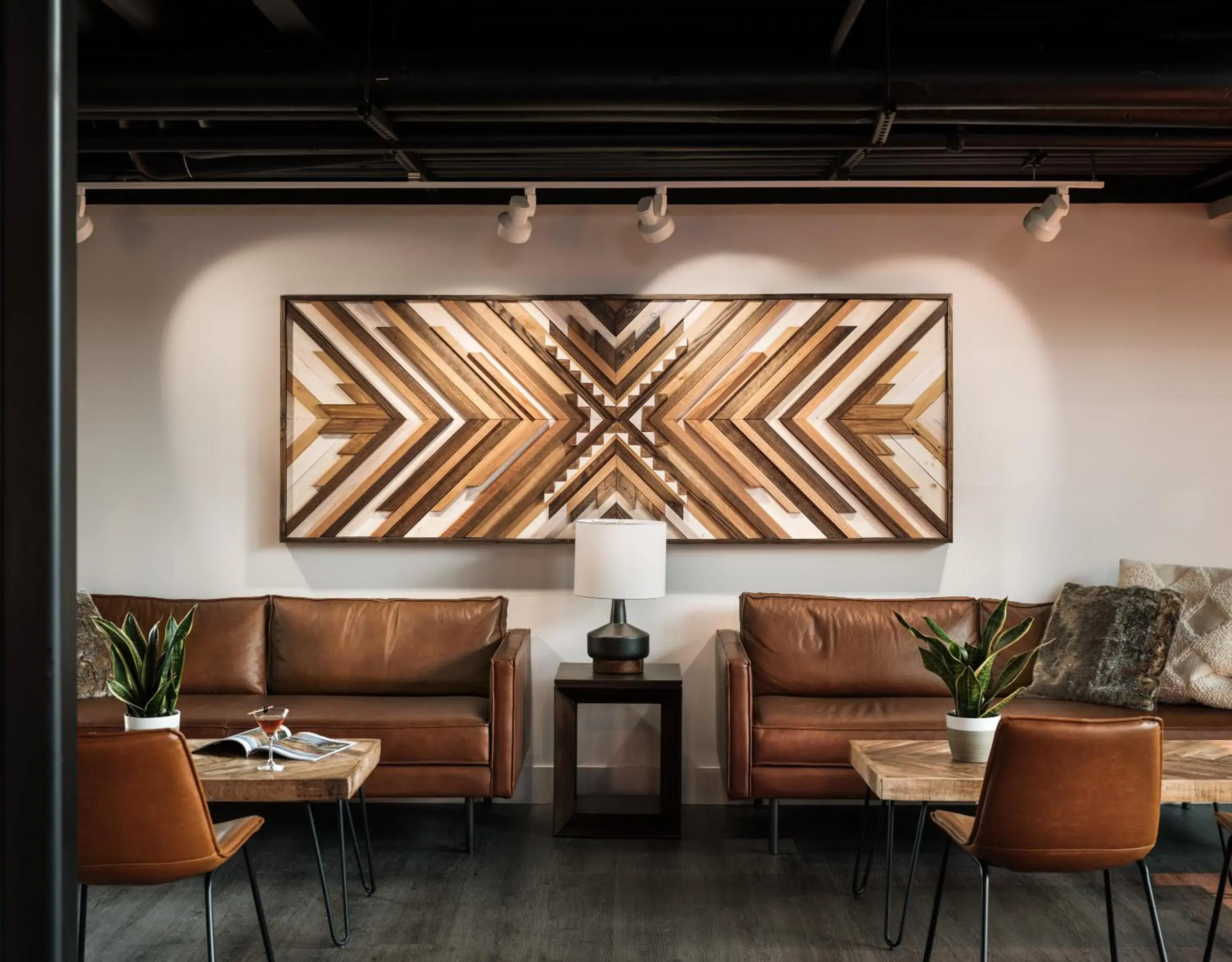 Lounge or bar in The Block Hotel & Commons Lounge or bar in The Block Hotel & Commons