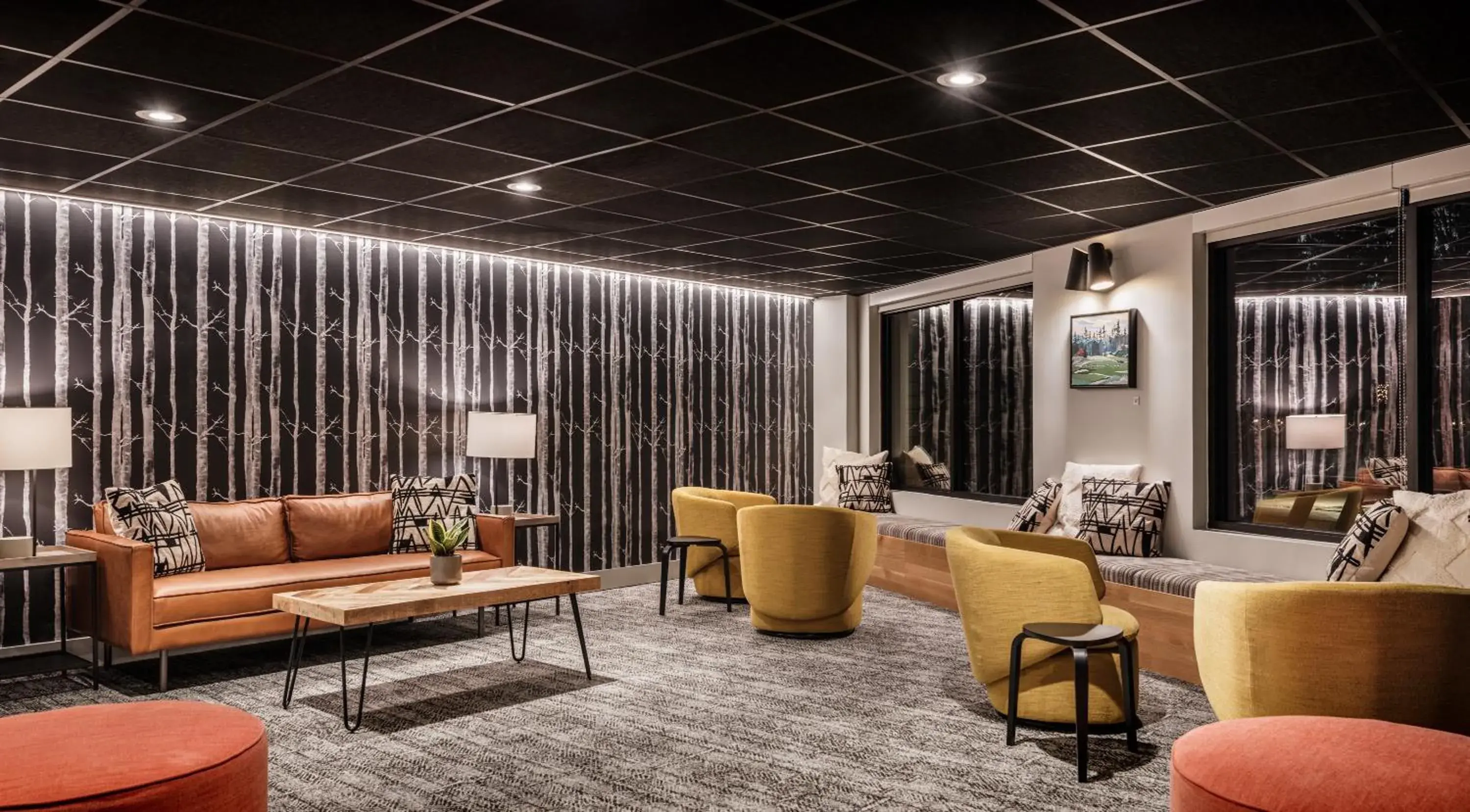 Lounge or bar in The Block Hotel & Commons Lounge or bar in The Block Hotel & Commons