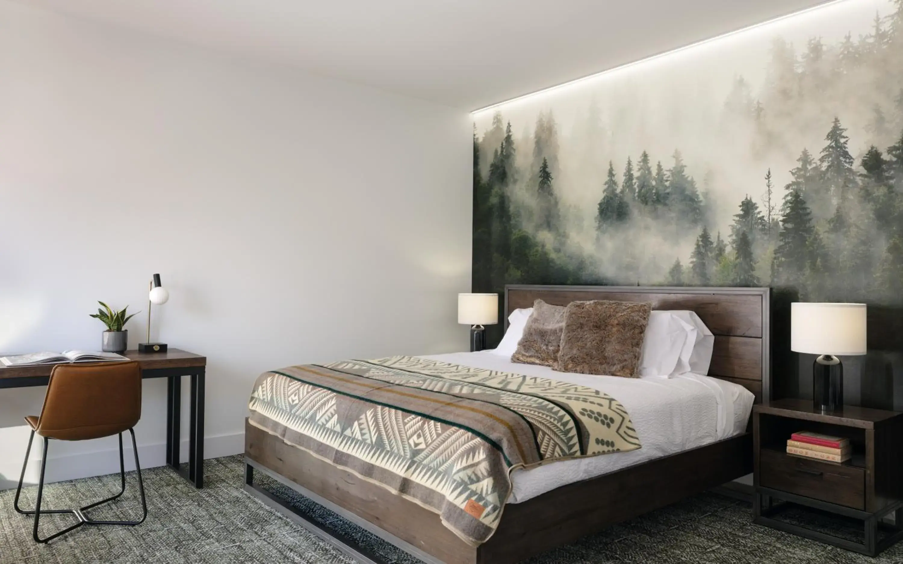 1 Queen Room with Private Bathroom in The Block Hotel & Commons 1 Queen Room with Private Bathroom in The Block Hotel & Commons