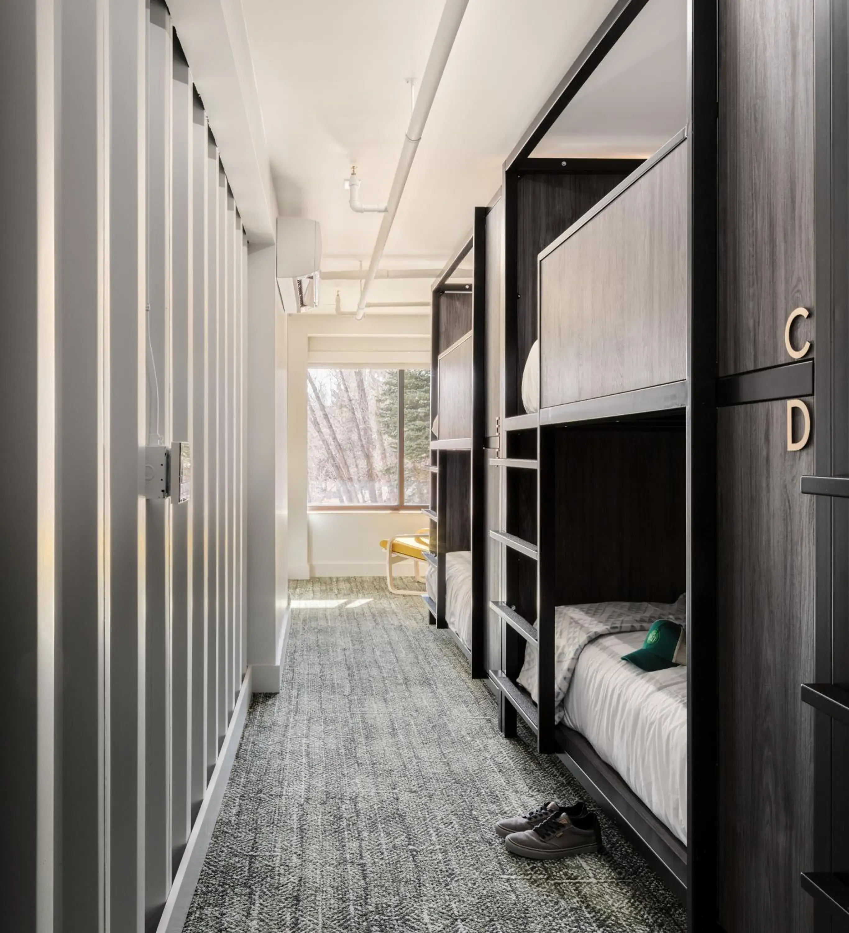 4-Bed Group Room with Shared Bathroom in The Block Hotel & Commons 4-Bed Group Room with Shared Bathroom in The Block Hotel & Commons