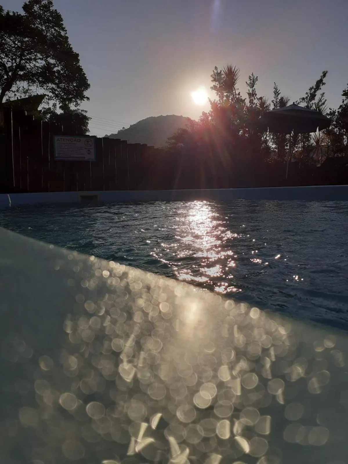 Pool view in Hotel Bela Onda