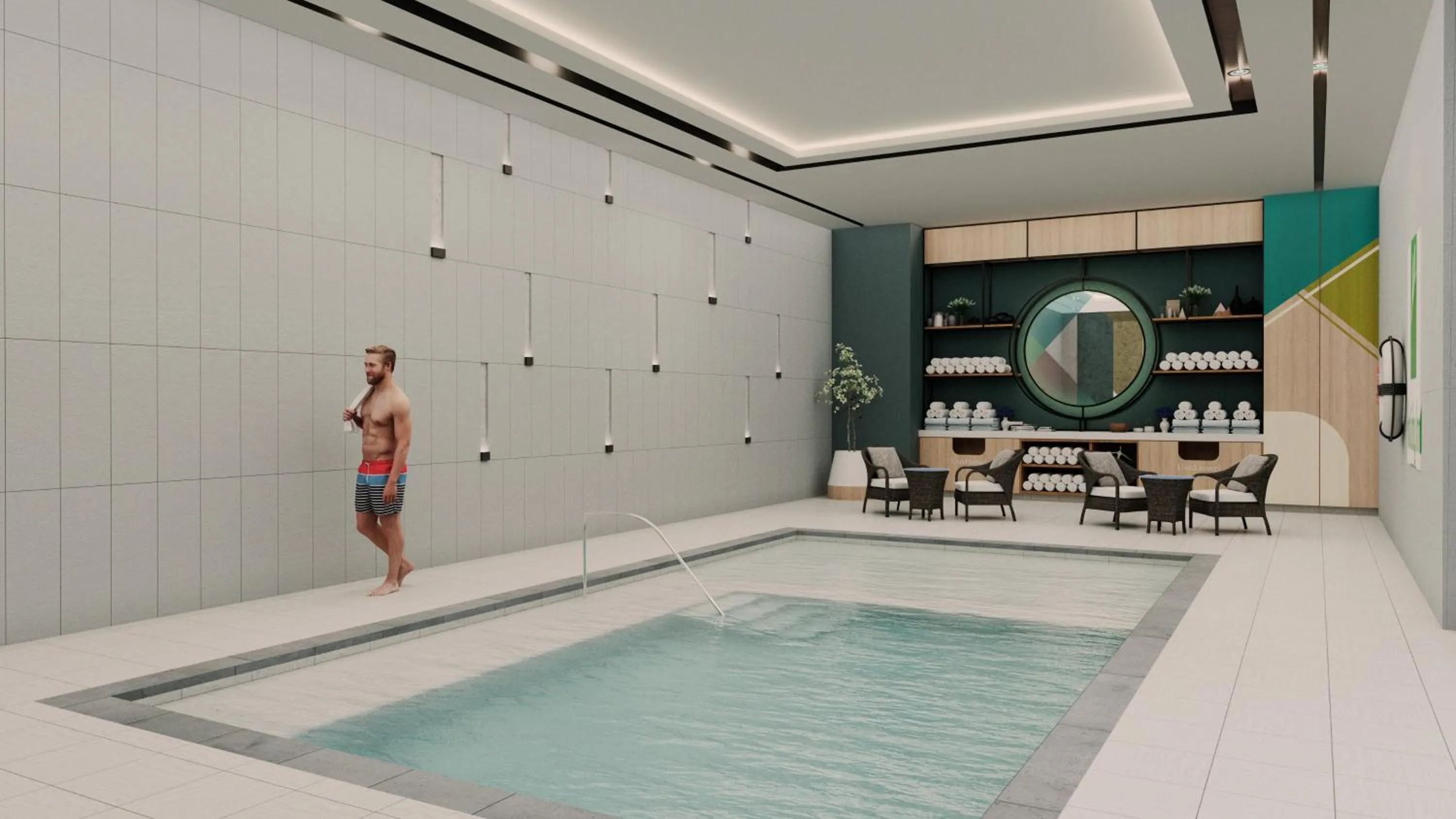 Swimming pool in Holiday Inn Guadalajara Patria-Universidad by IHG