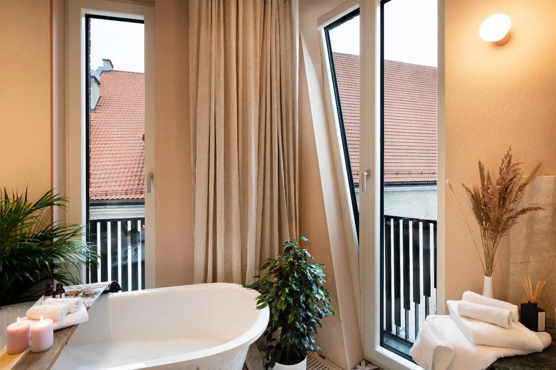 Landmark view in Redstone Apartments