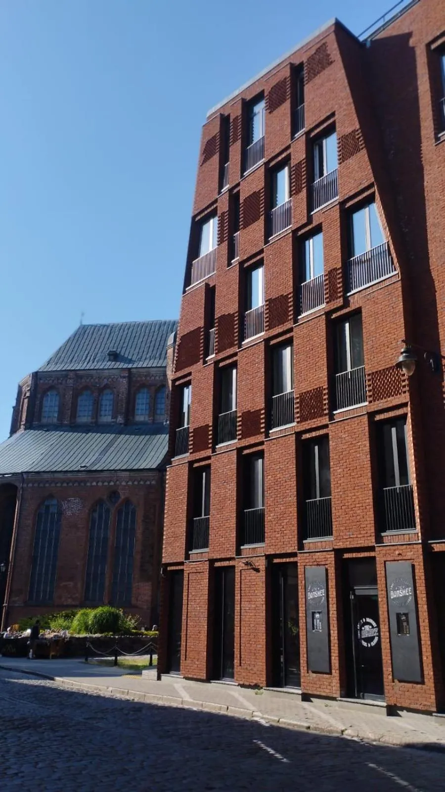 Property building in Redstone Apartments