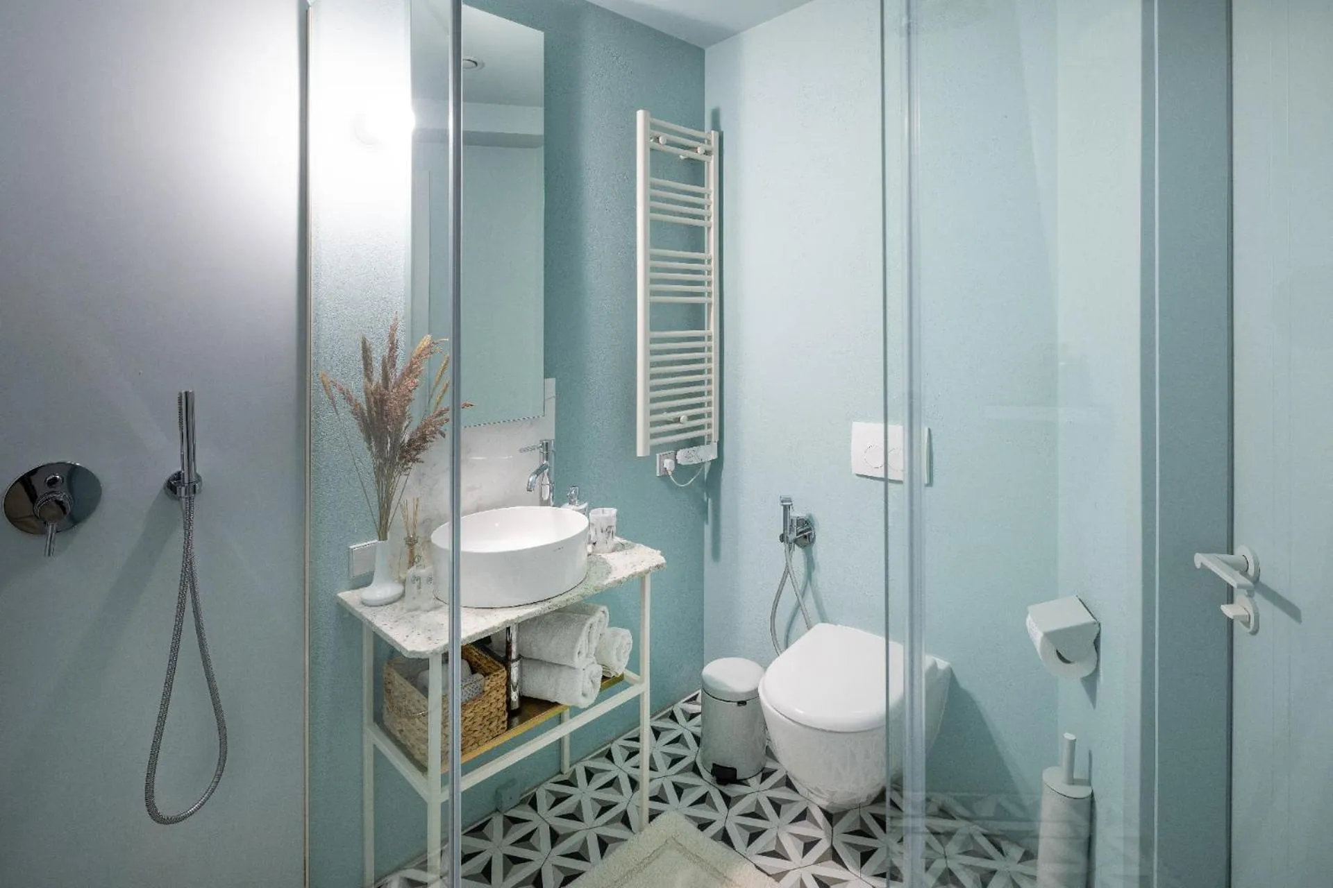 Shower in Redstone Apartments