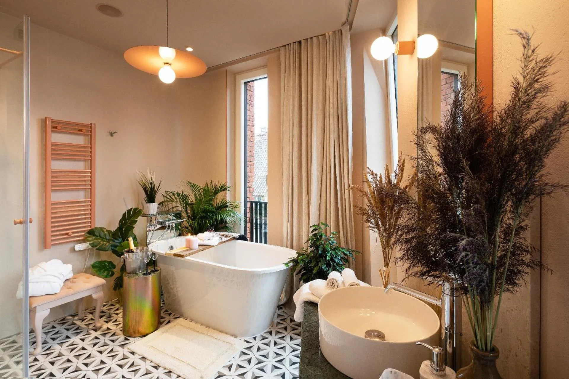 Bathroom in Redstone Apartments