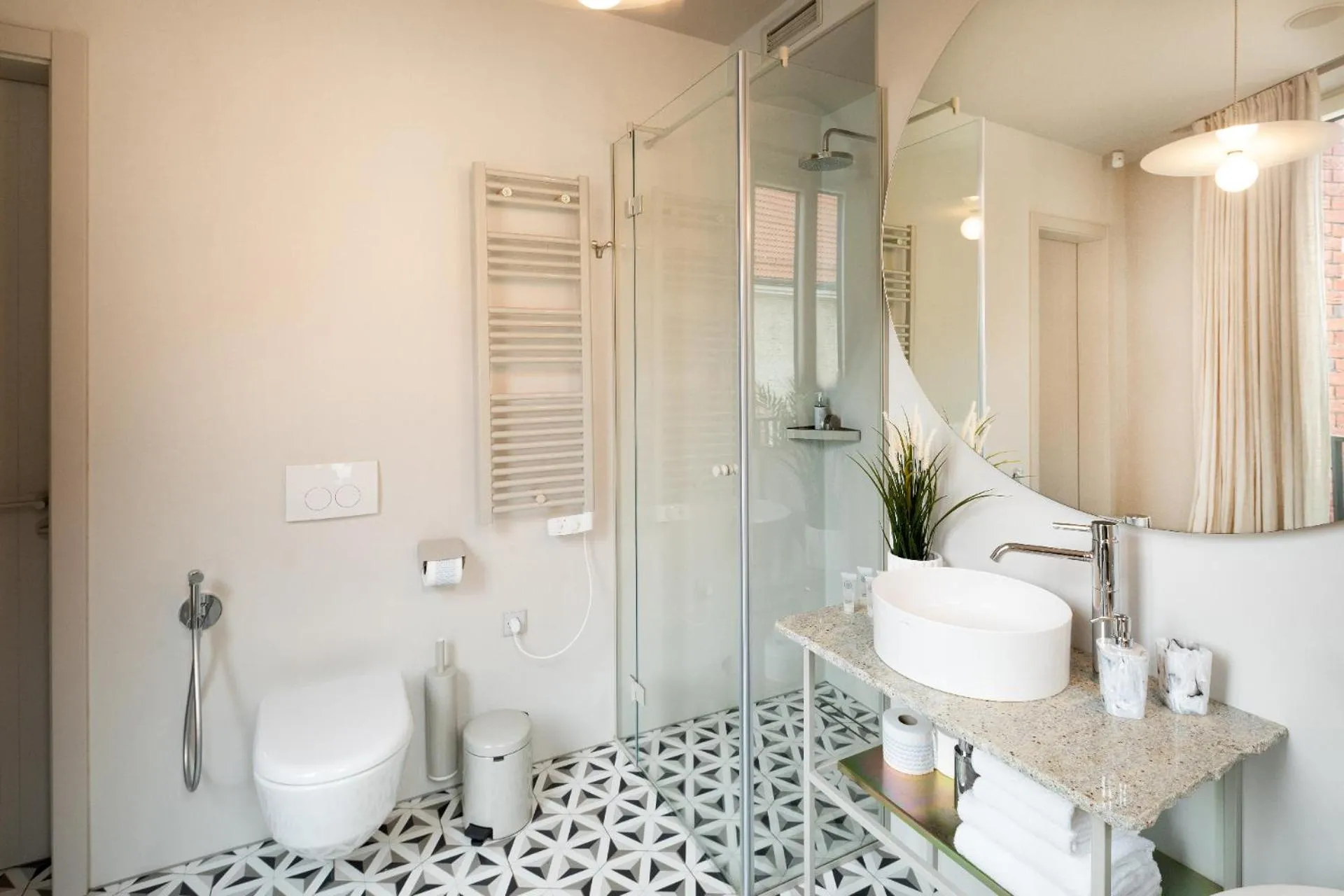 Shower in Redstone Apartments