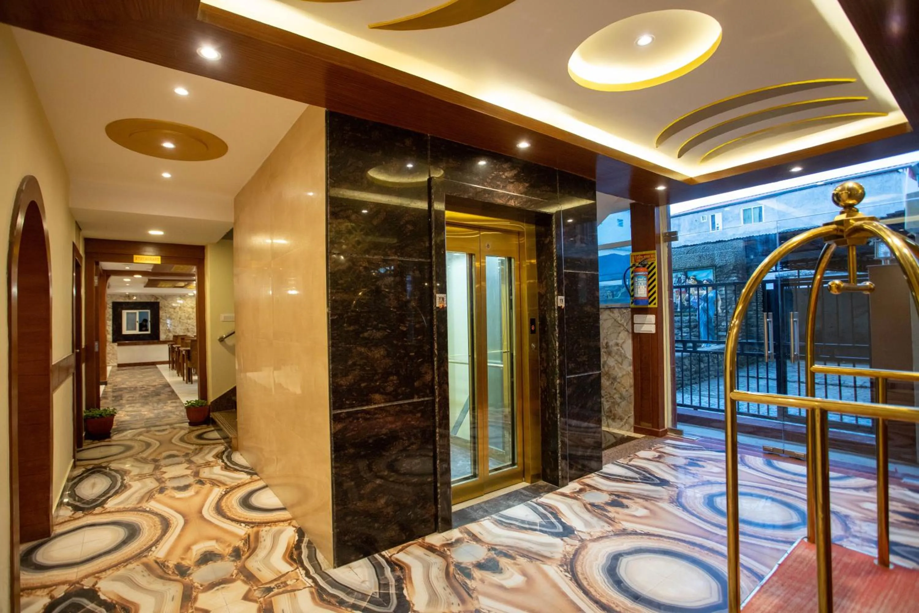 Lobby or reception in Hotel Mahadev Inn Pokhara