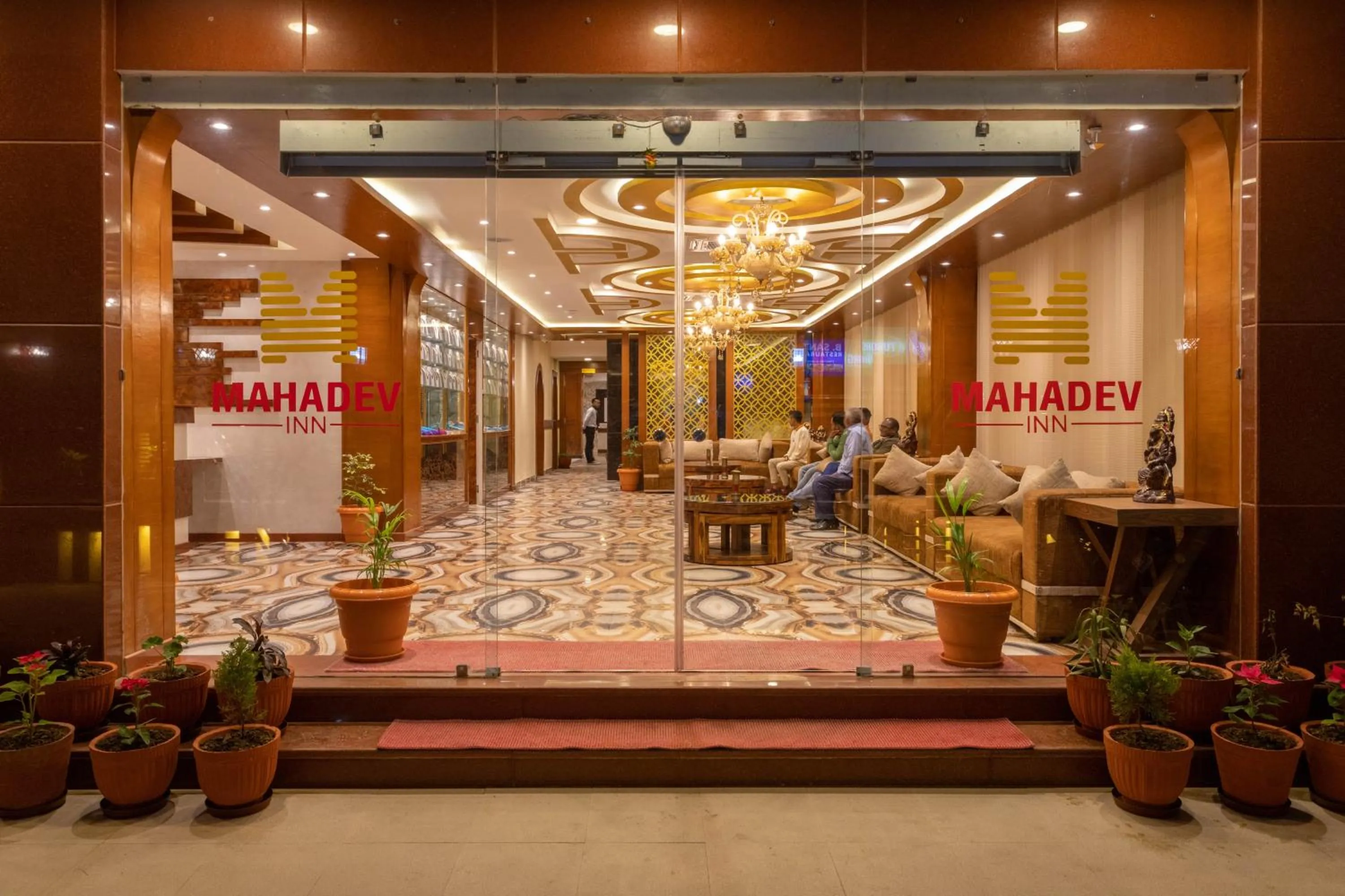 Facade/entrance in Hotel Mahadev Inn Pokhara