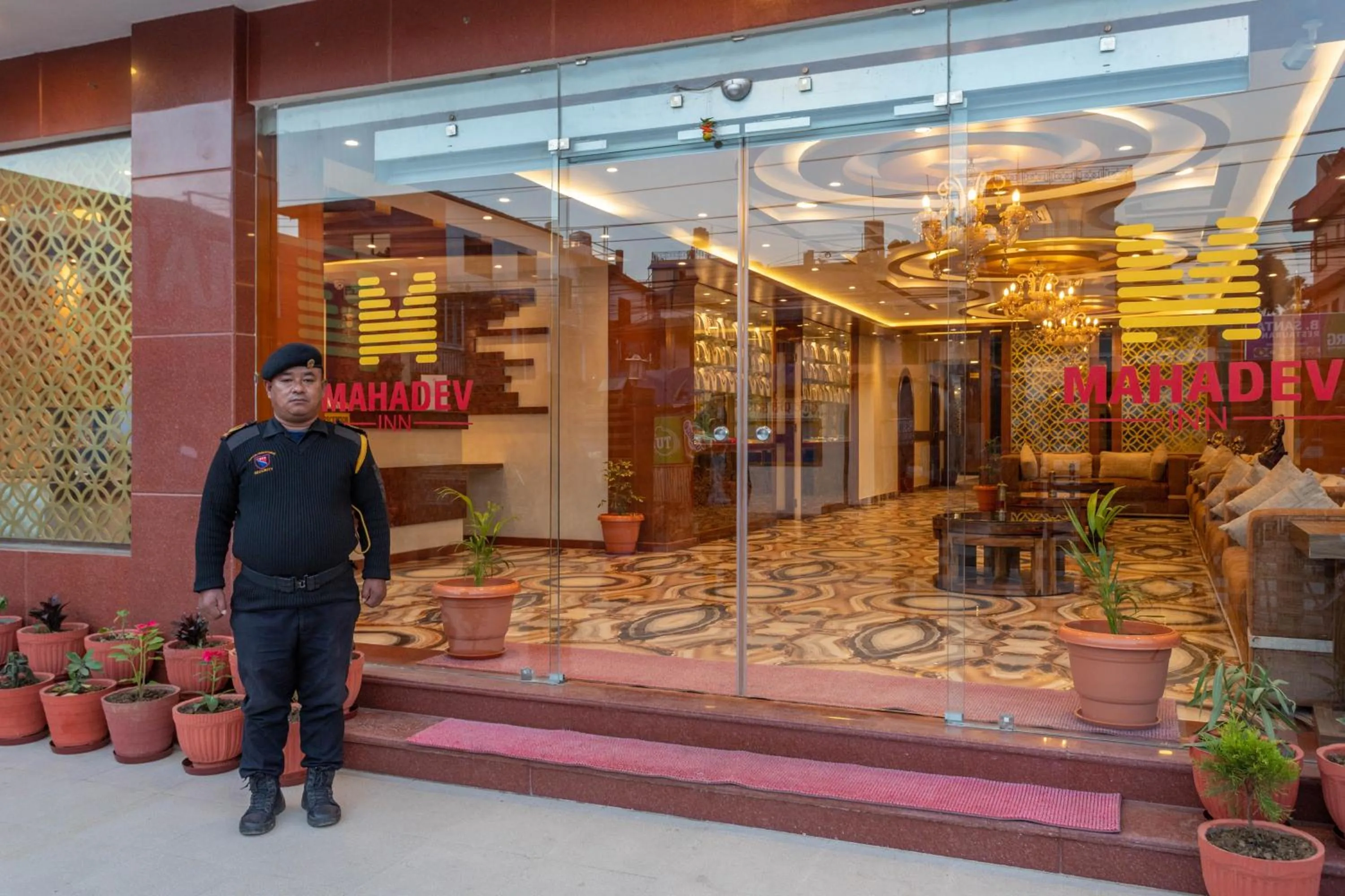 Facade/entrance in Hotel Mahadev Inn Pokhara