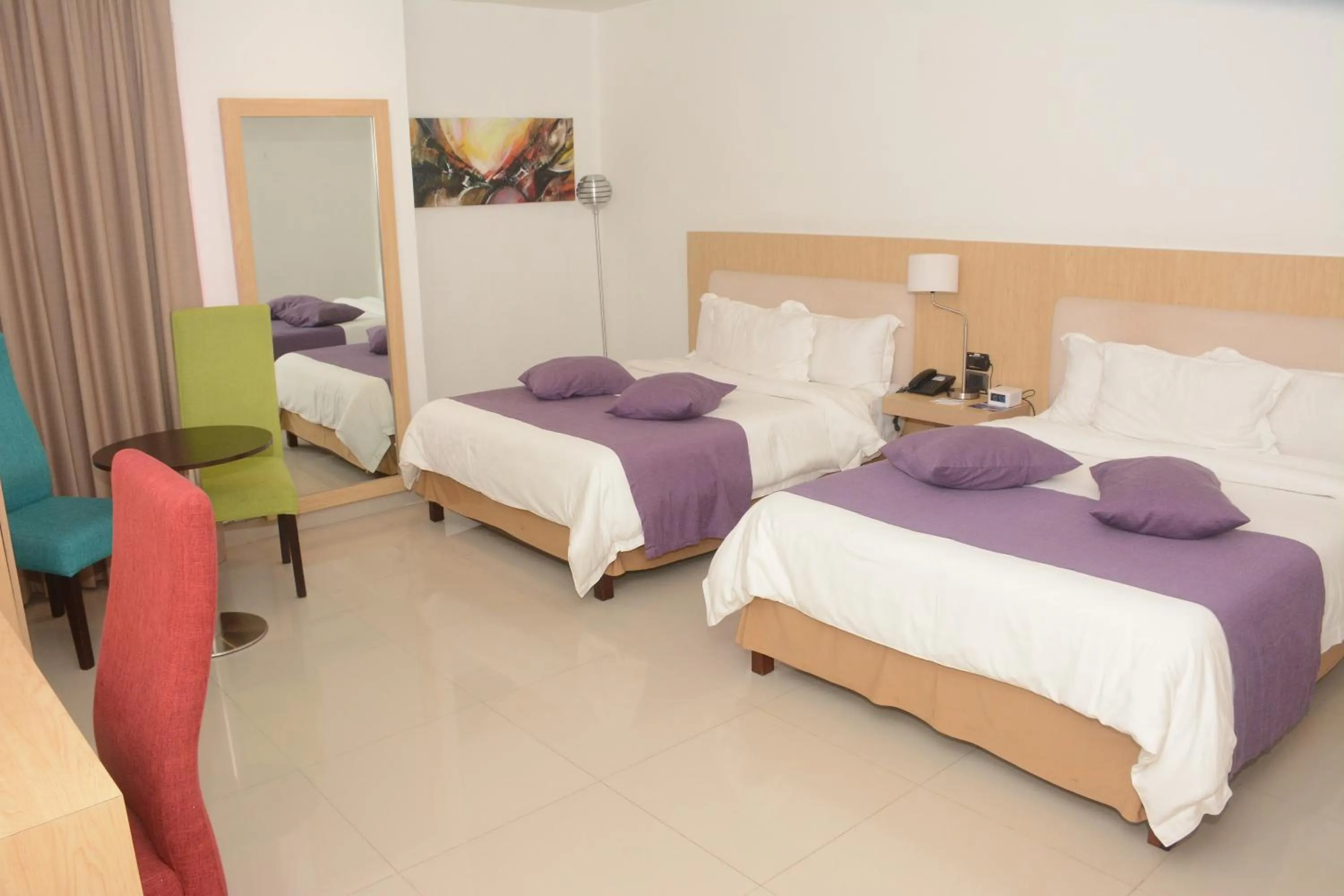 Bed in Radisson Diamond Barranquilla