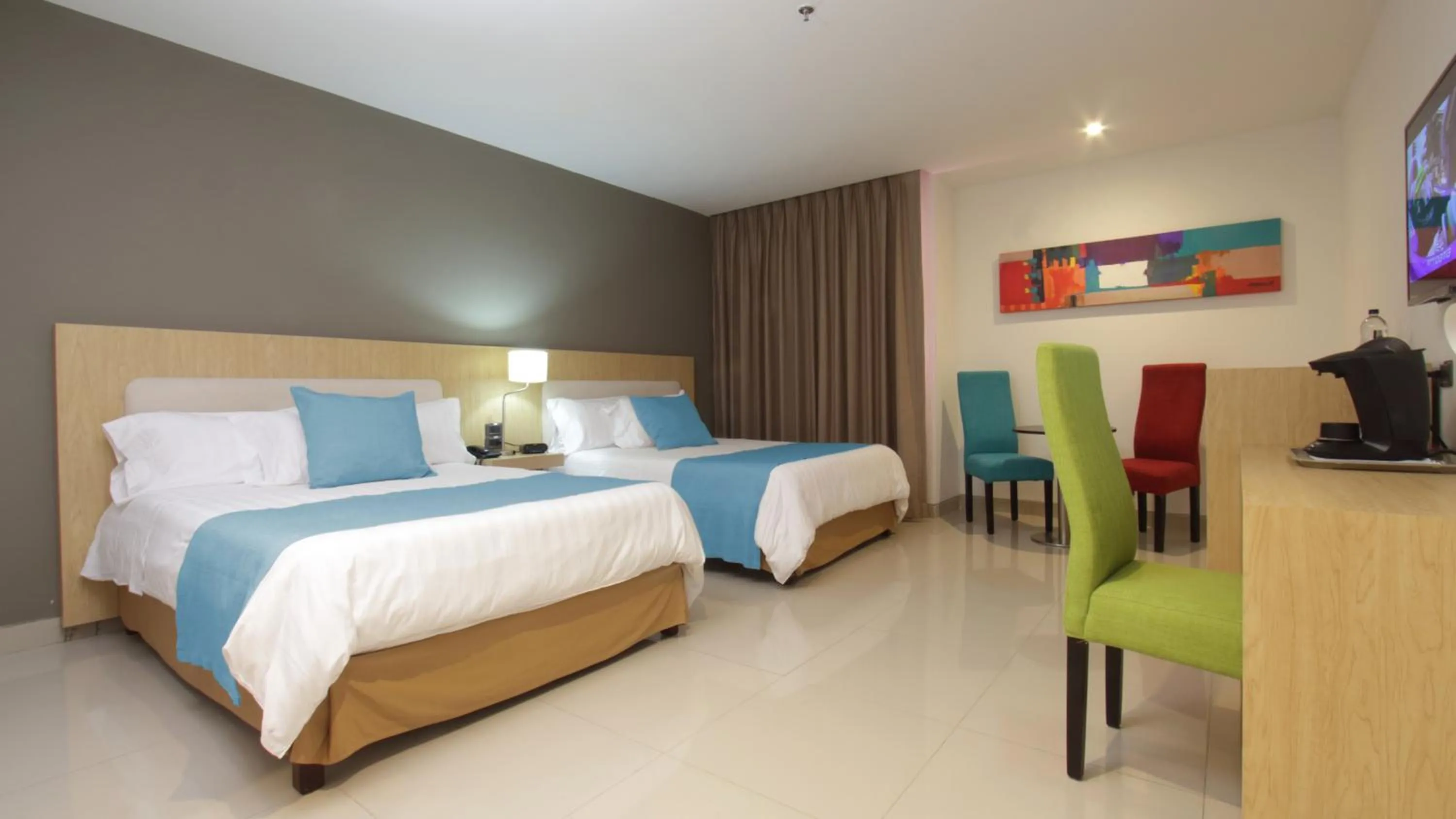 Bedroom, Bed in Radisson Diamond Barranquilla