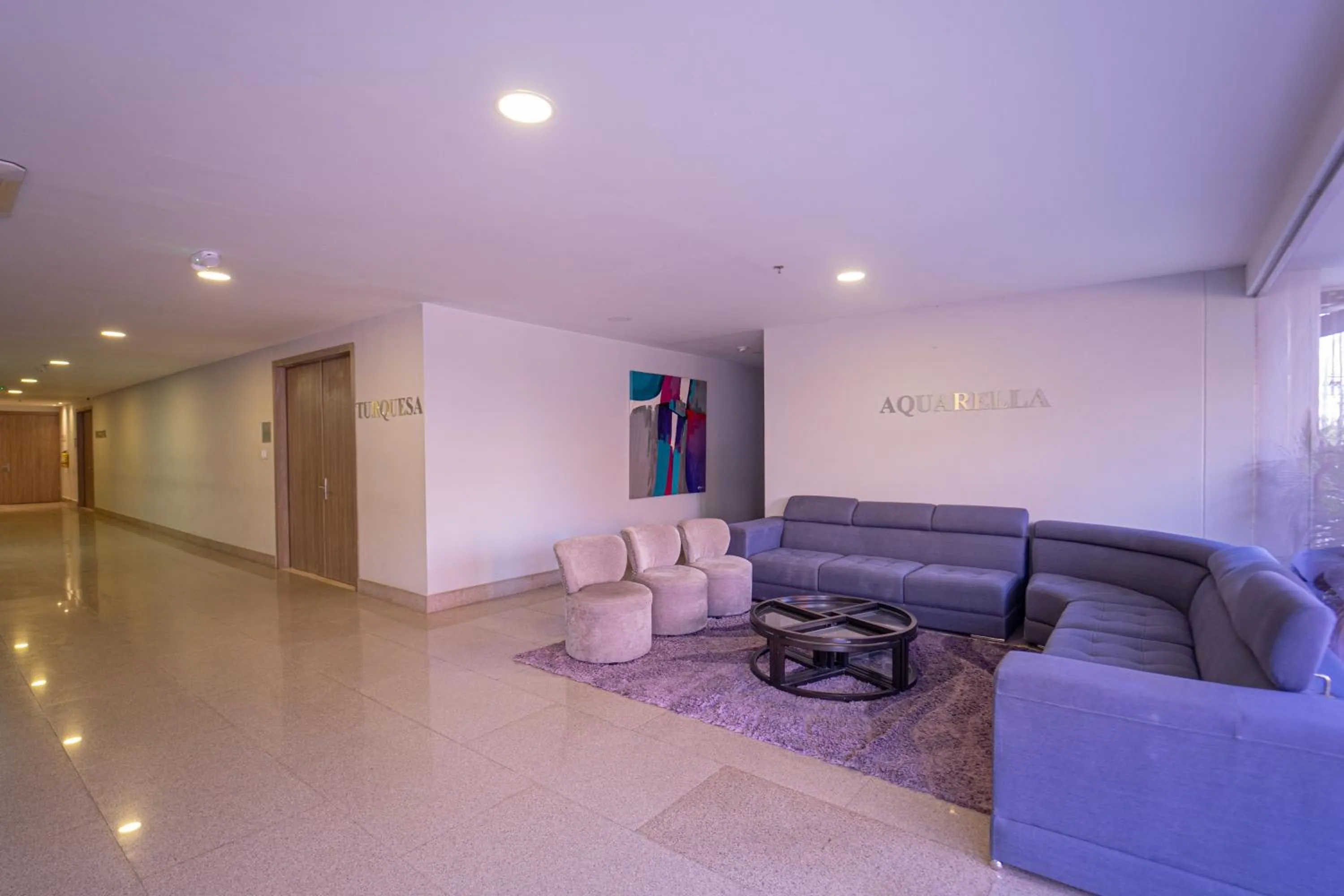 Living room in Radisson Diamond Barranquilla