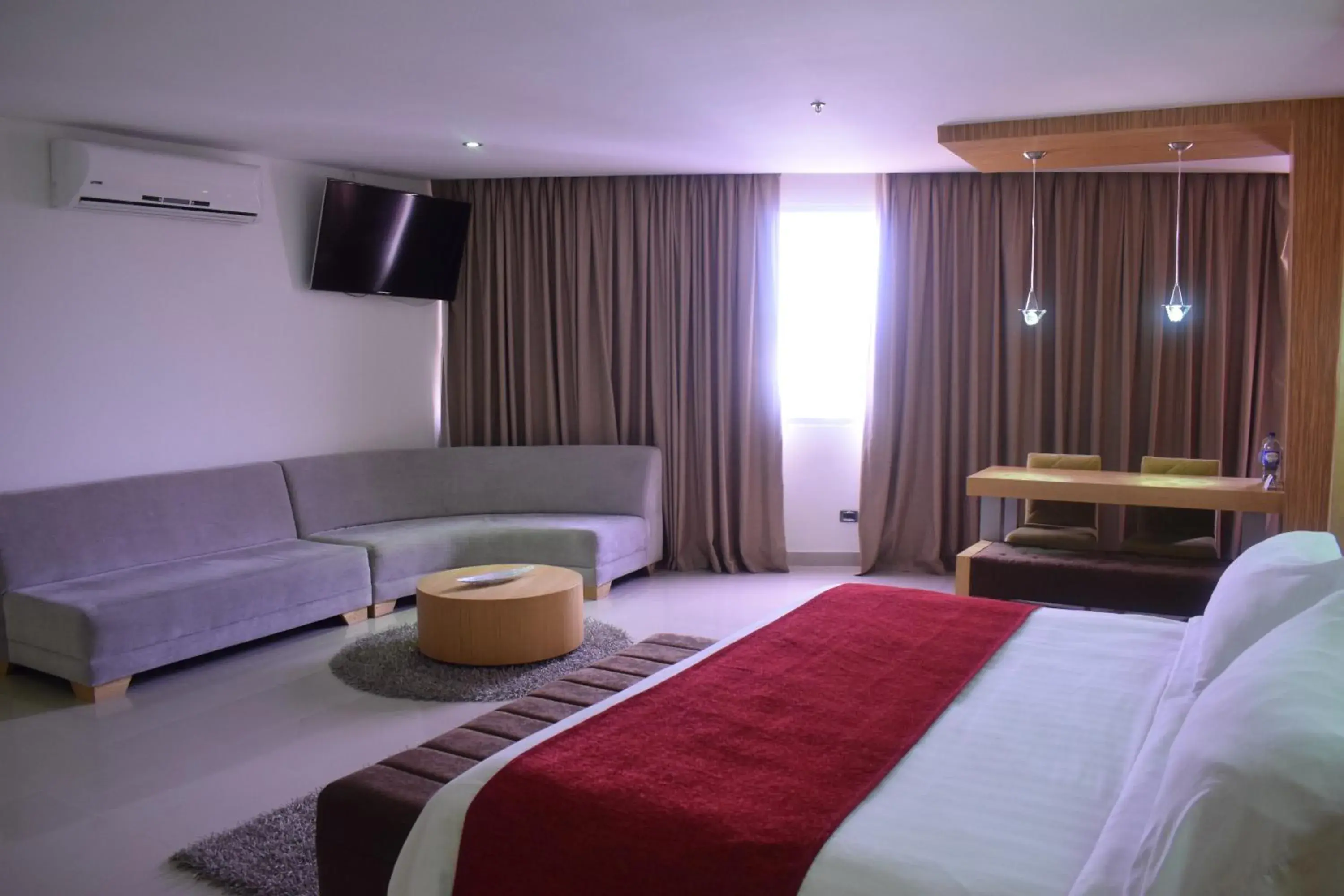 View (from property/room), Bed in Radisson Diamond Barranquilla View (from property/room), Bed in Radisson Diamond Barranquilla