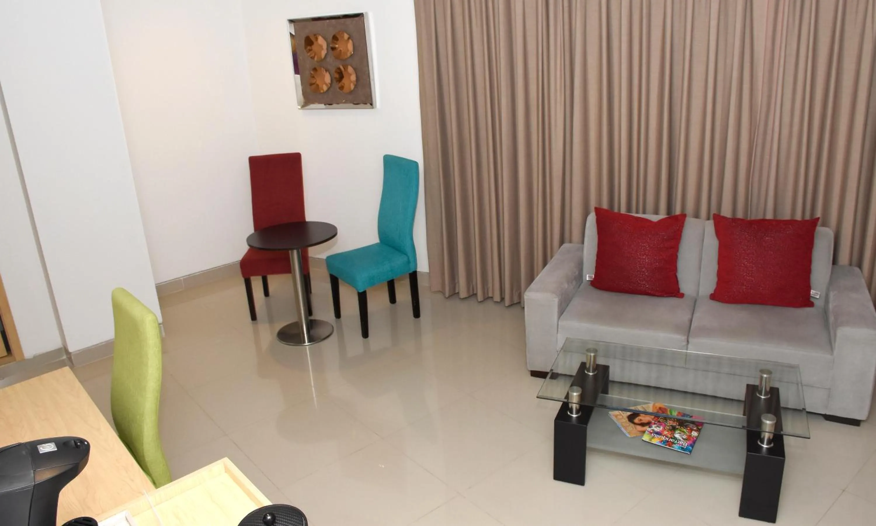 Living room in Radisson Diamond Barranquilla