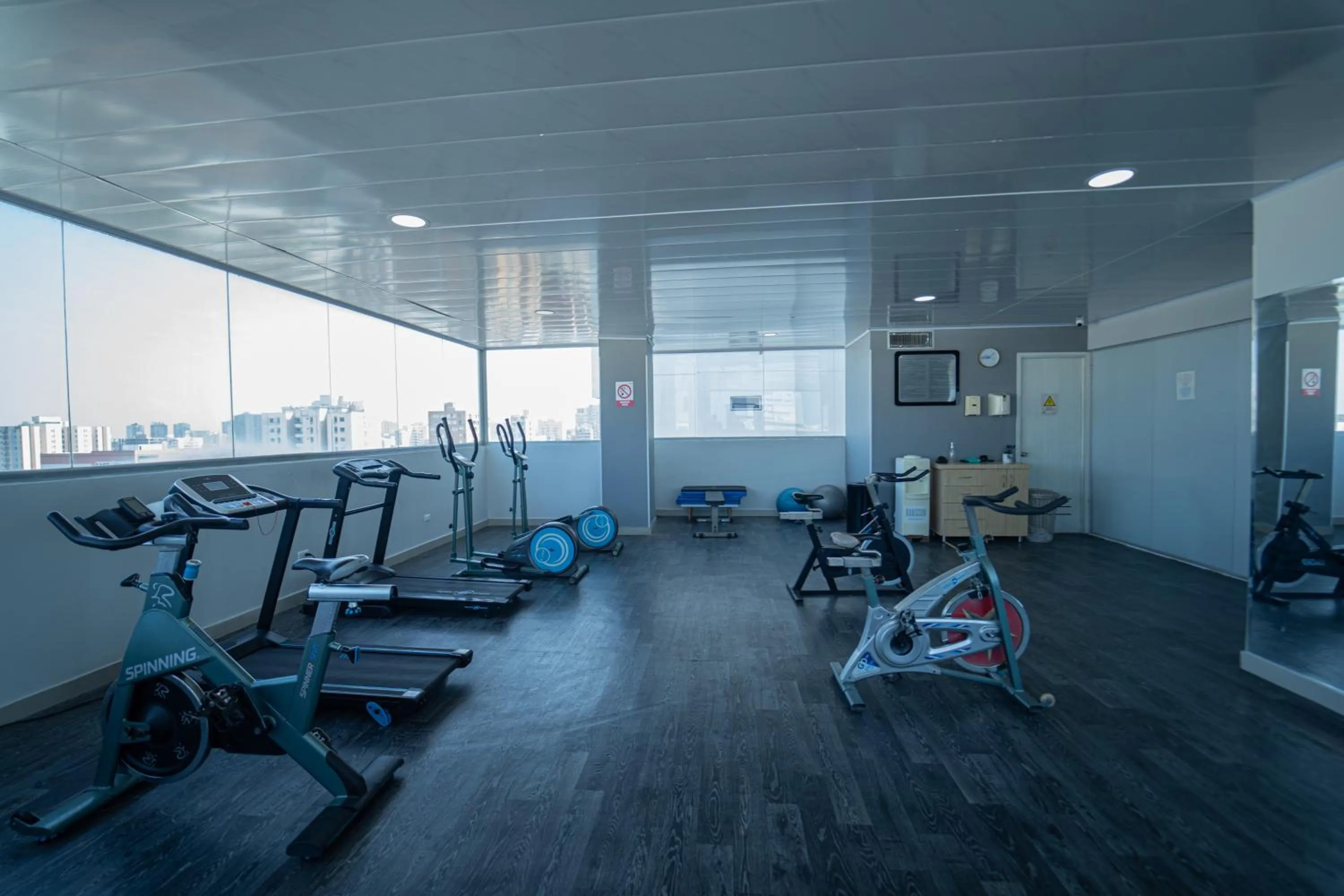 Fitness centre/facilities in Radisson Diamond Barranquilla