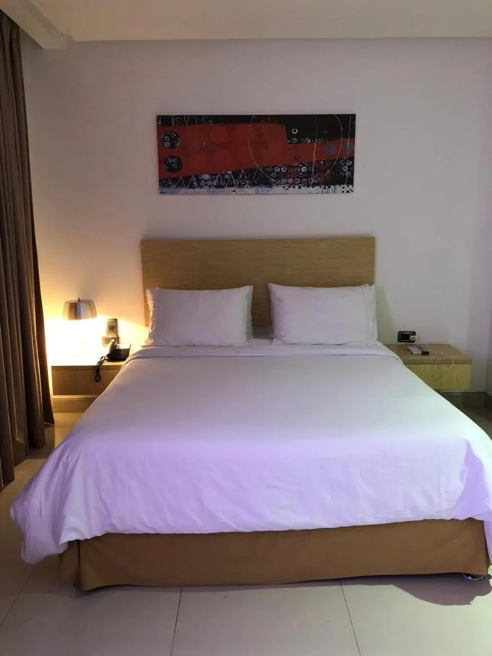 Bed in Radisson Diamond Barranquilla