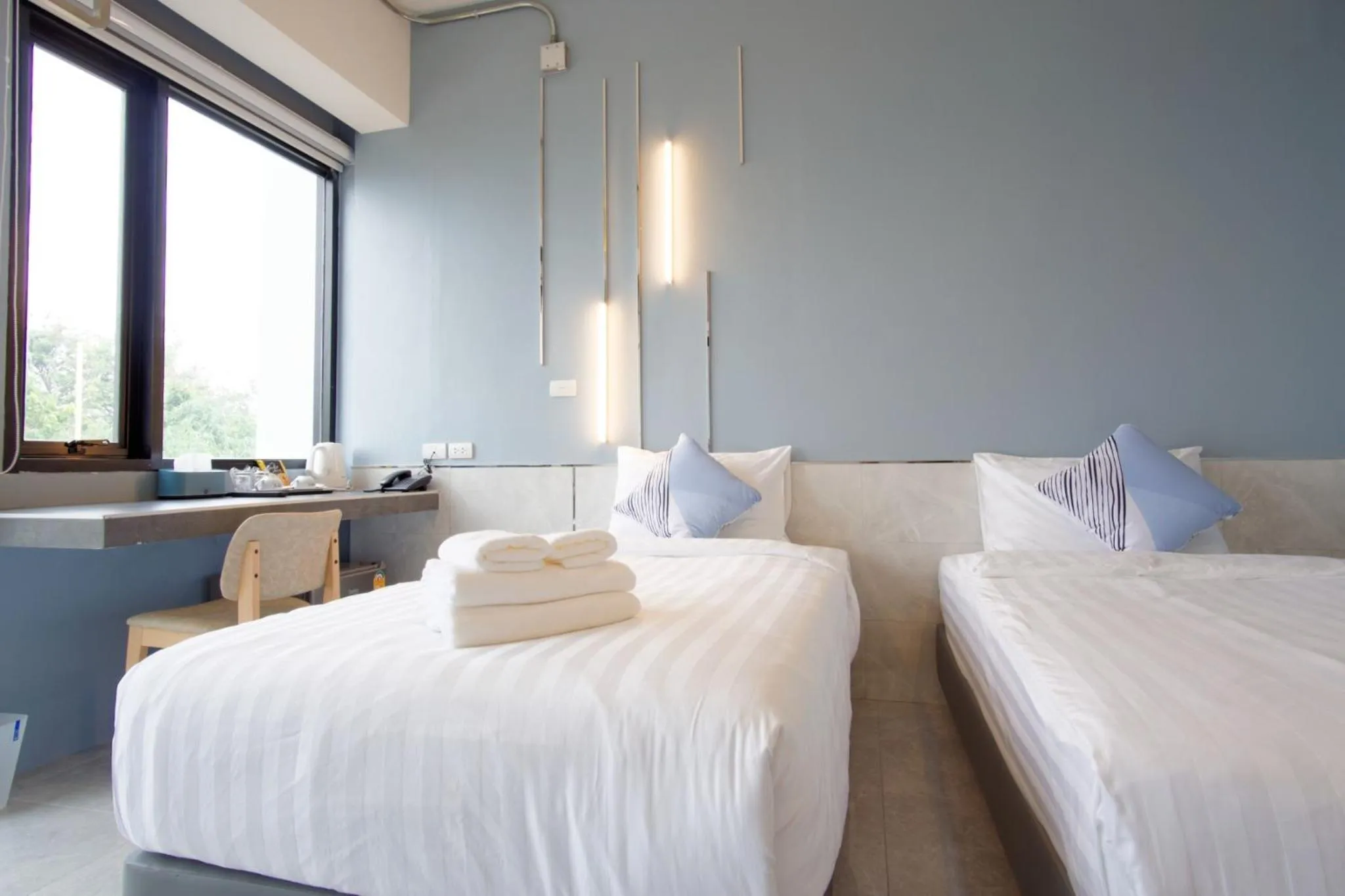 Bed in ABIZZ Hotel KwanPhayao