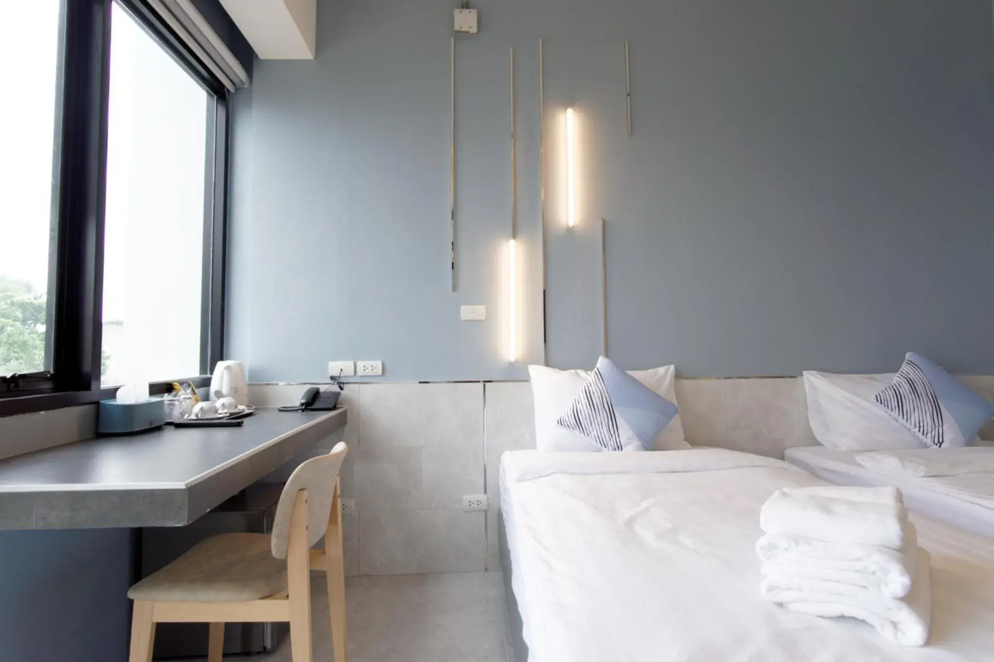 Bed in ABIZZ Hotel KwanPhayao Bed in ABIZZ Hotel KwanPhayao