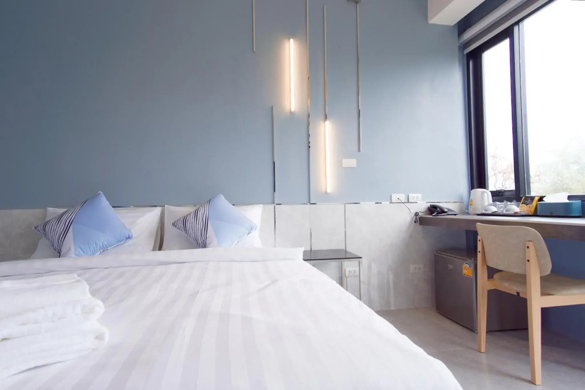 Bed in ABIZZ Hotel KwanPhayao Bed in ABIZZ Hotel KwanPhayao