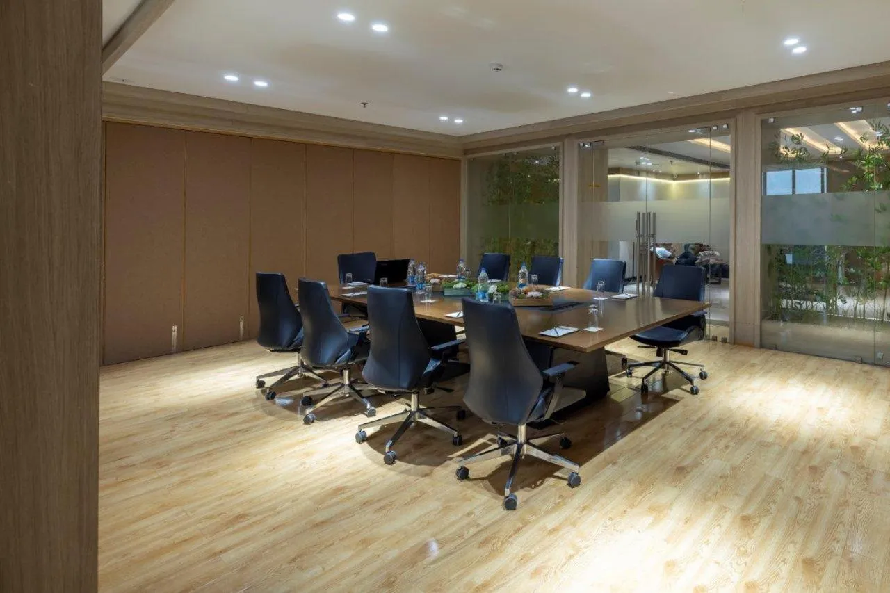 Meeting/conference room in Sarovar Portico Morbi
