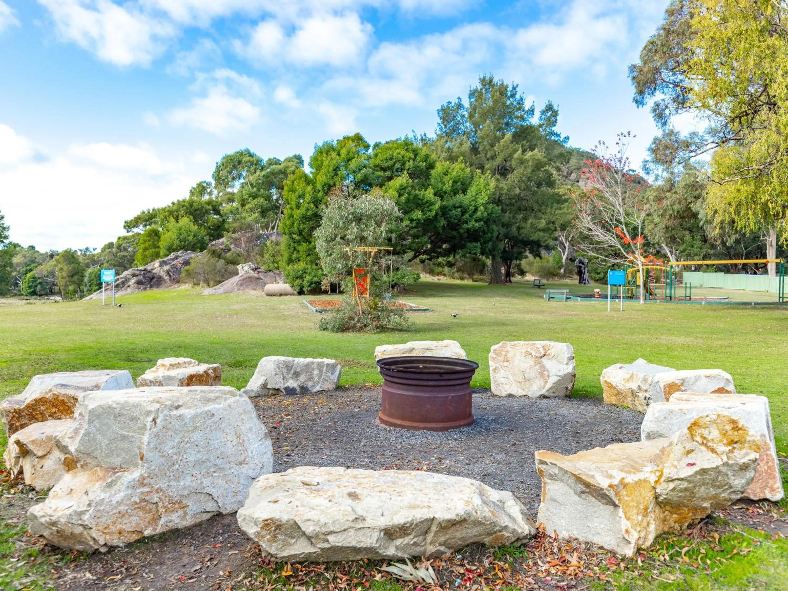 flat iron in NRMA Halls Gap Holiday Park