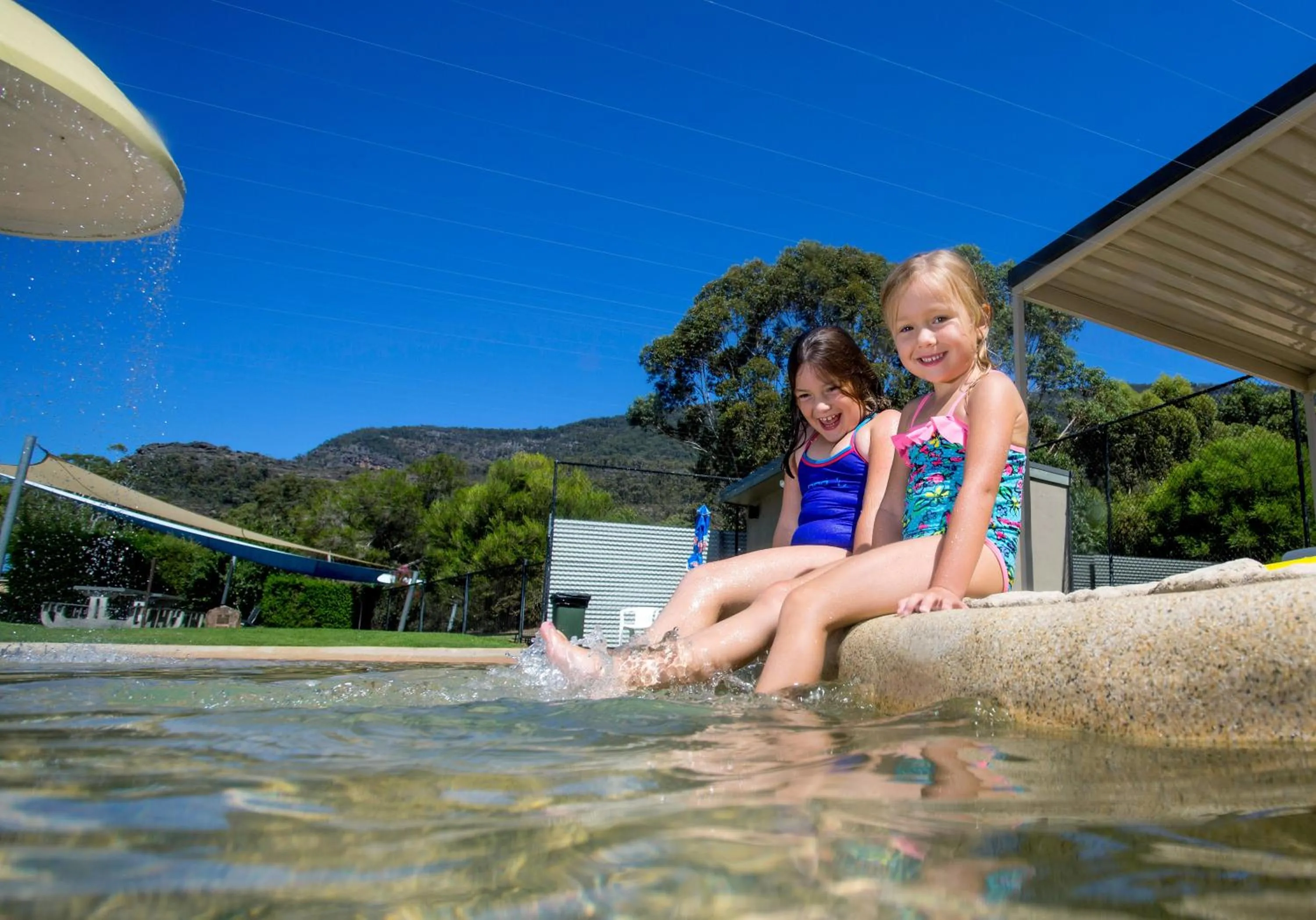 Swimming pool in NRMA Halls Gap Holiday Park