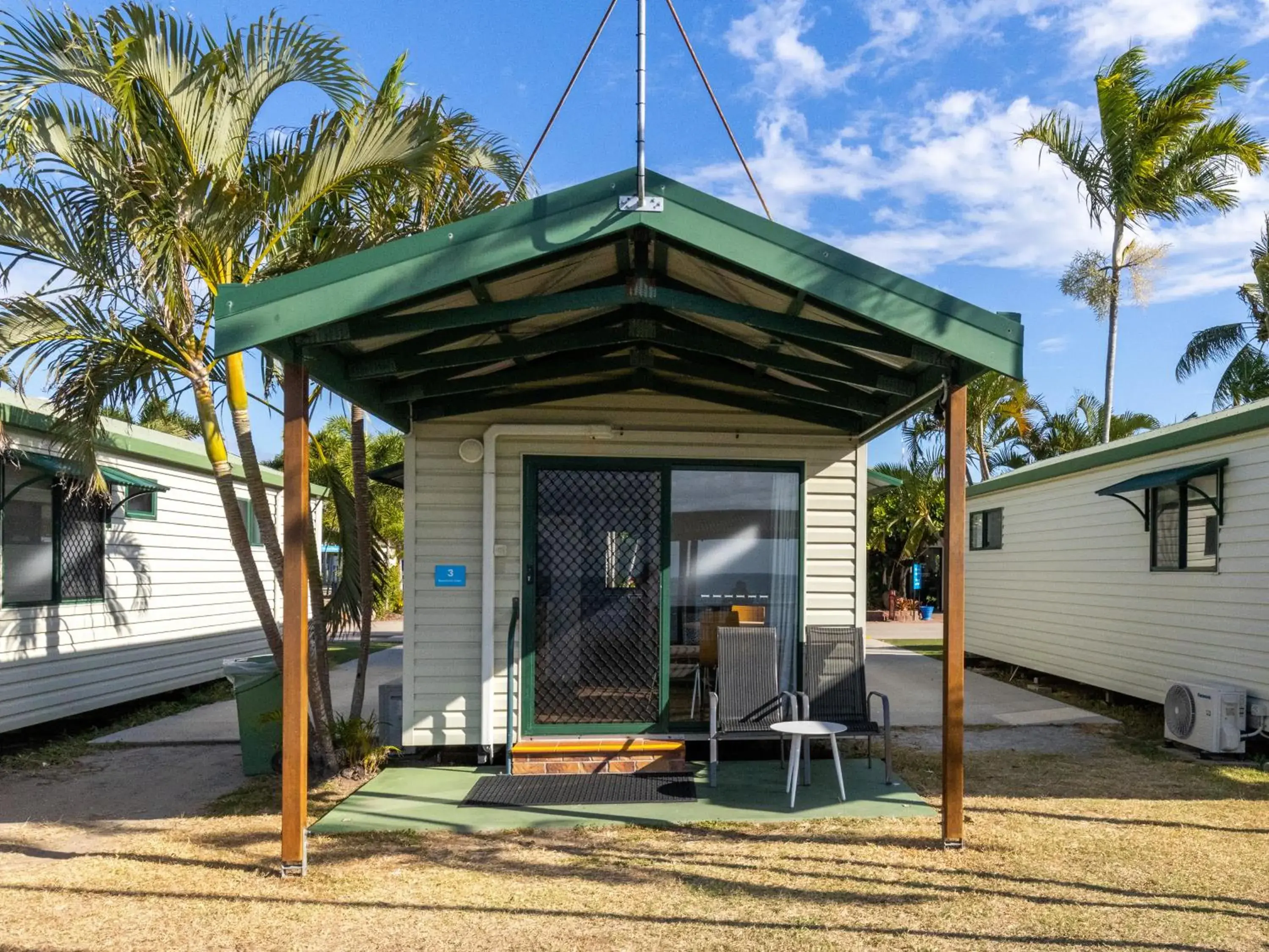 Beachfront Cabin in NRMA Bowen Beachfront Holiday Park Beachfront Cabin in NRMA Bowen Beachfront Holiday Park