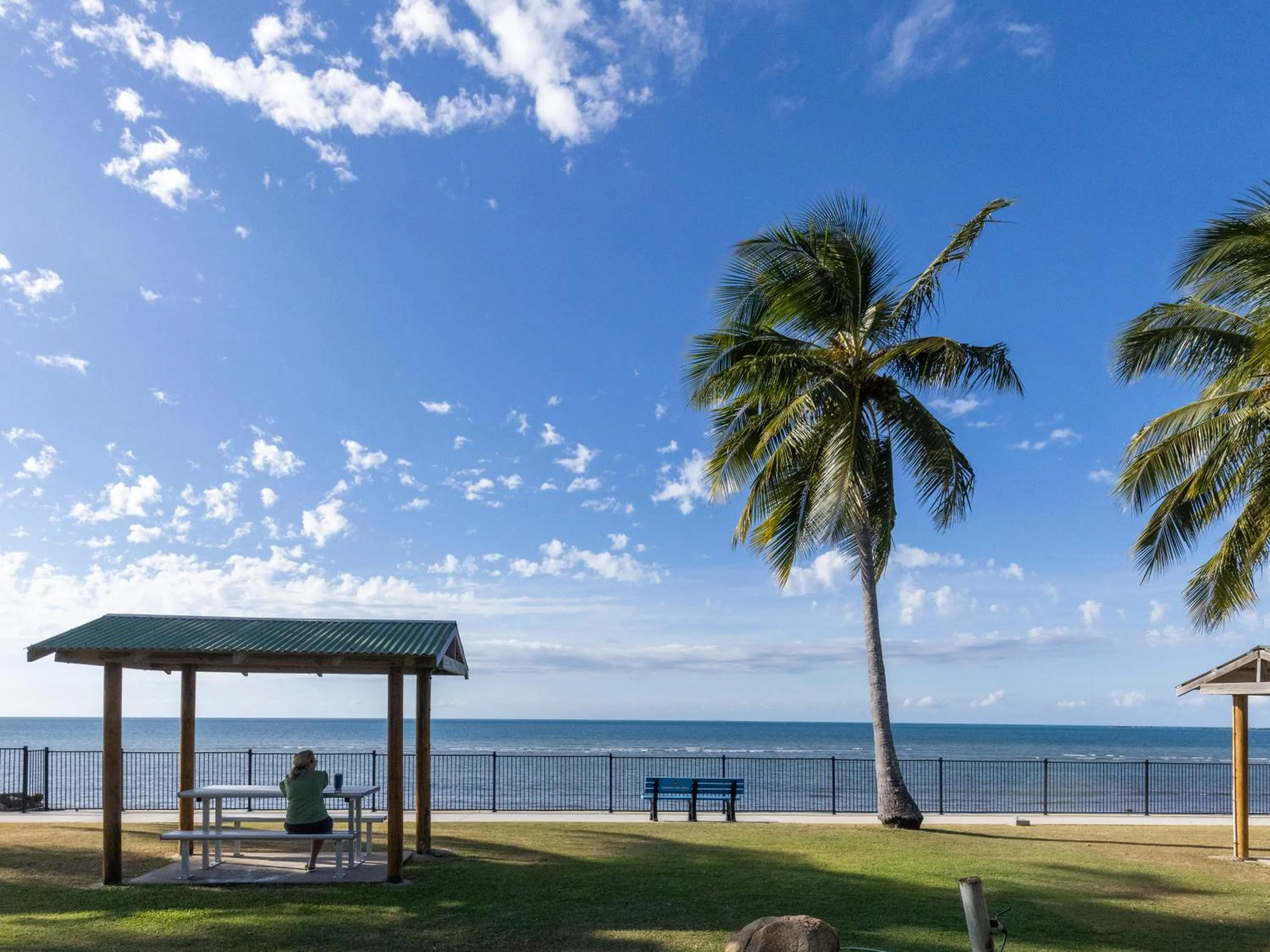 Natural landscape in NRMA Bowen Beachfront Holiday Park