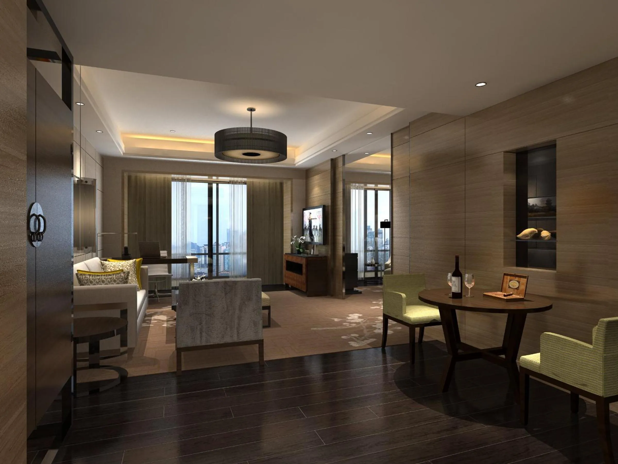 Bedroom in Crowne Plaza Chengdu West by IHG