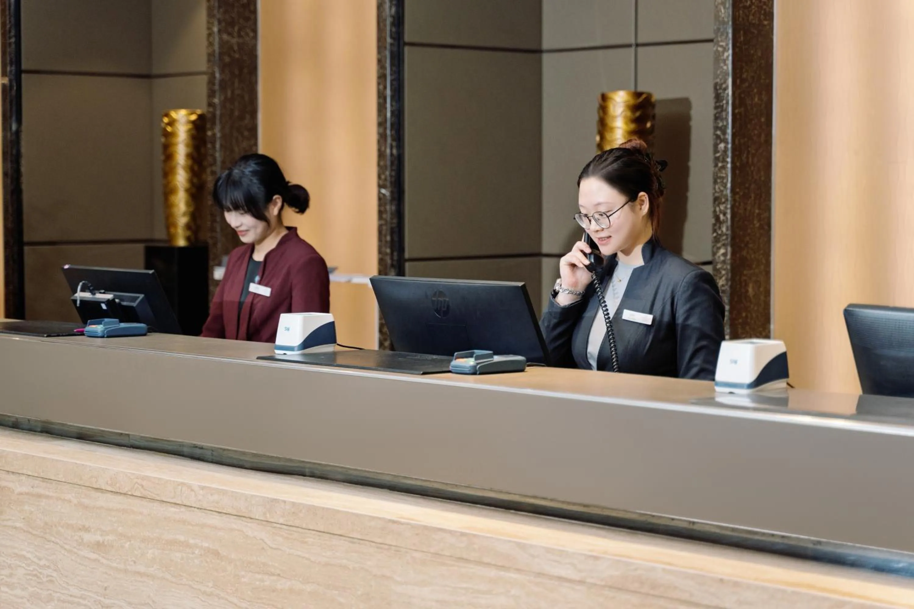Staff in Crowne Plaza Chengdu West by IHG
