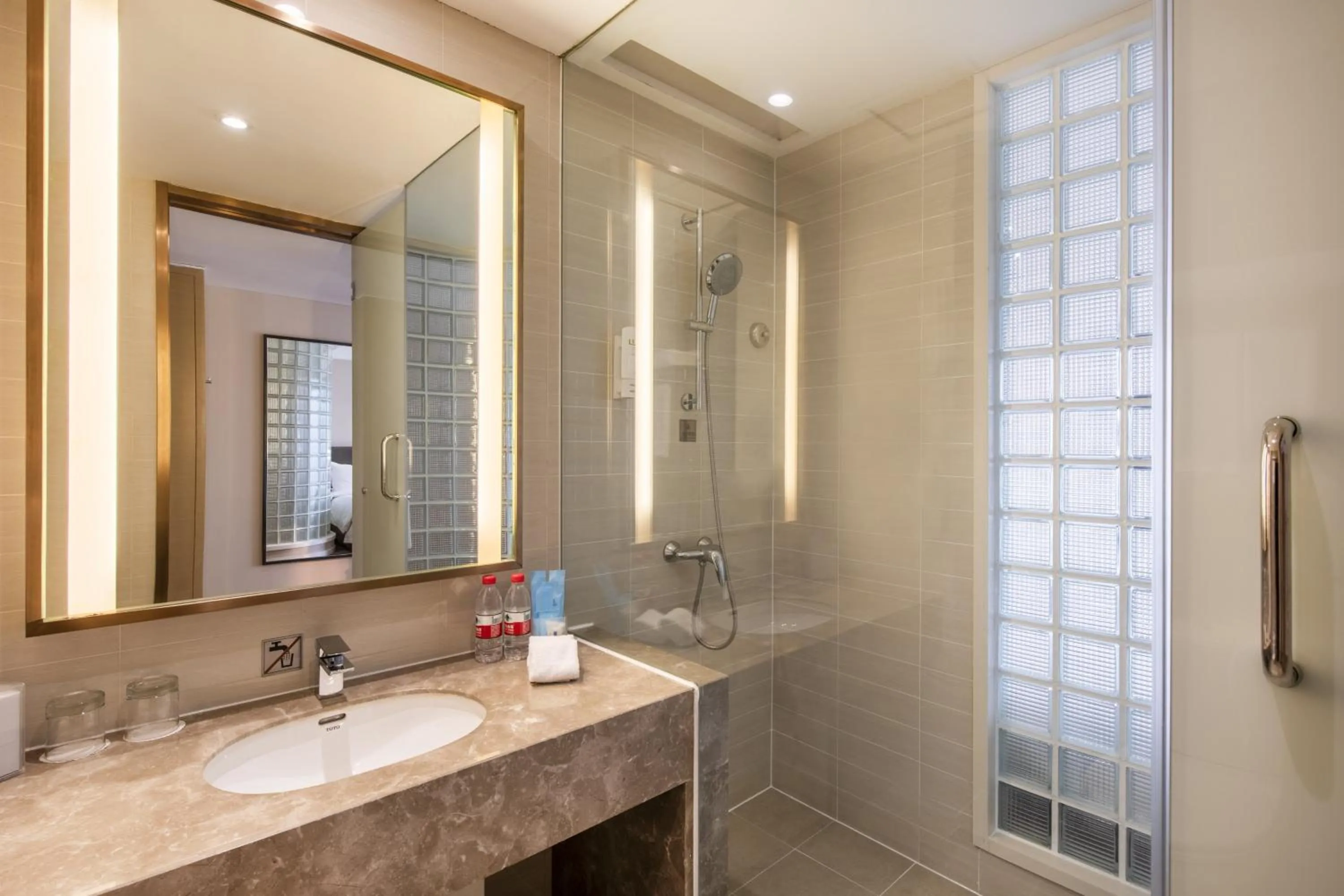 Bathroom in Holiday Inn Express Shenyang Golden Corridor by IHG