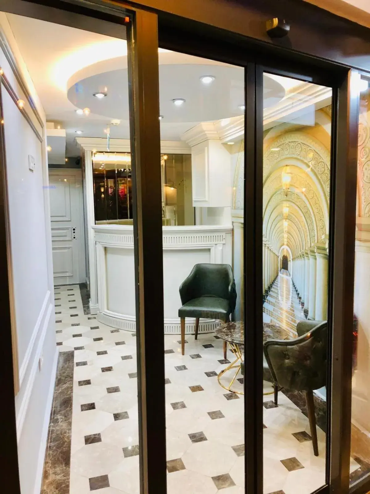 Property building in Crowned Hotel Property building in Crowned Hotel