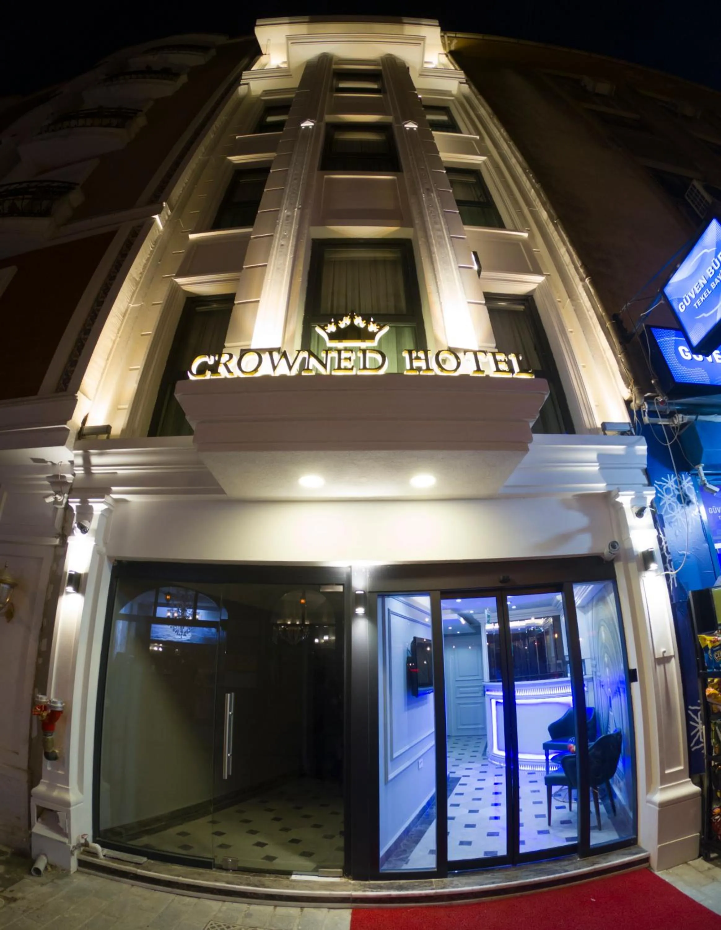 Property building in Crowned Hotel