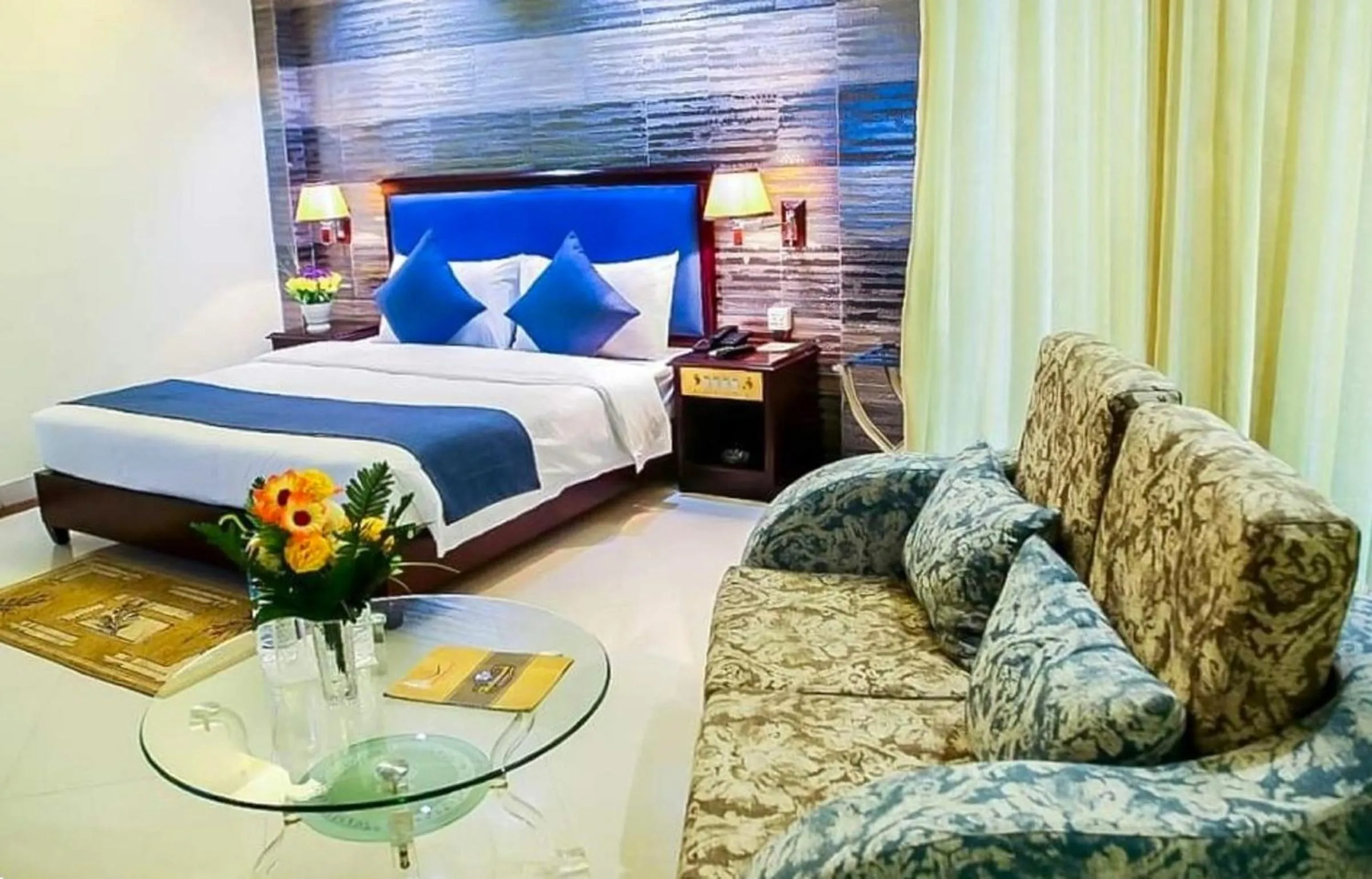 Bedroom, Bed in Hotel Valley Garden - Sylhet