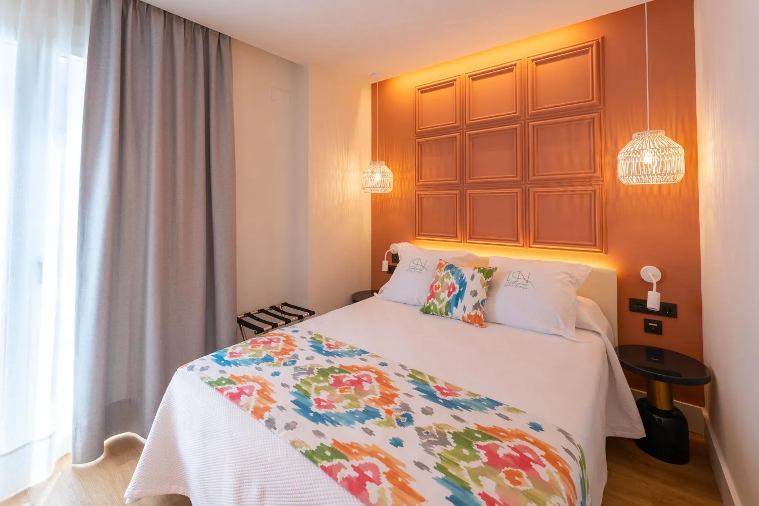 Decorative detail, Bed in La Puerta de Nerja BOUTIQUE - Adults Recommended