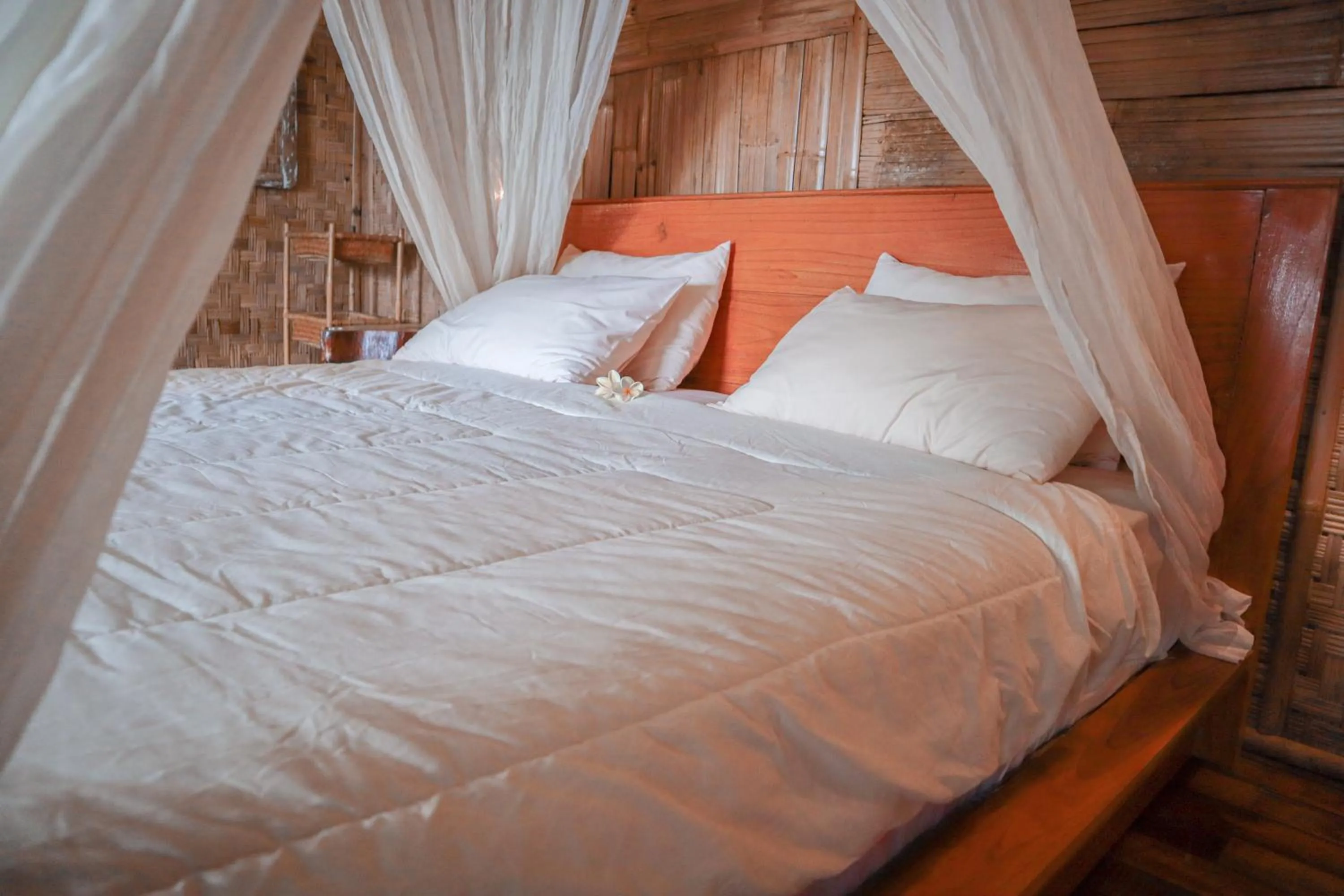 Bed in Jepun Didulu Cottages
