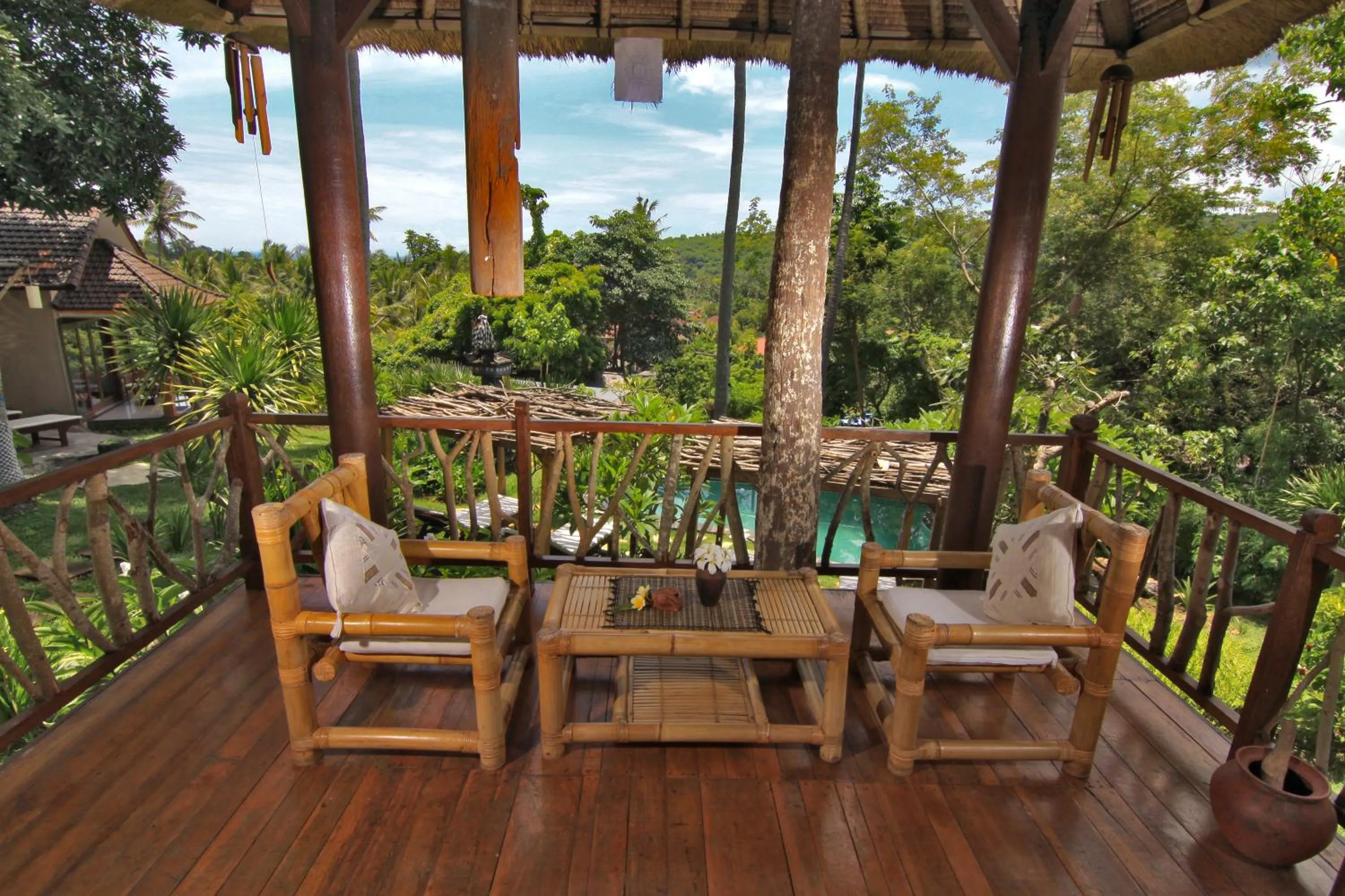 Balcony/Terrace in Jepun Didulu Cottages