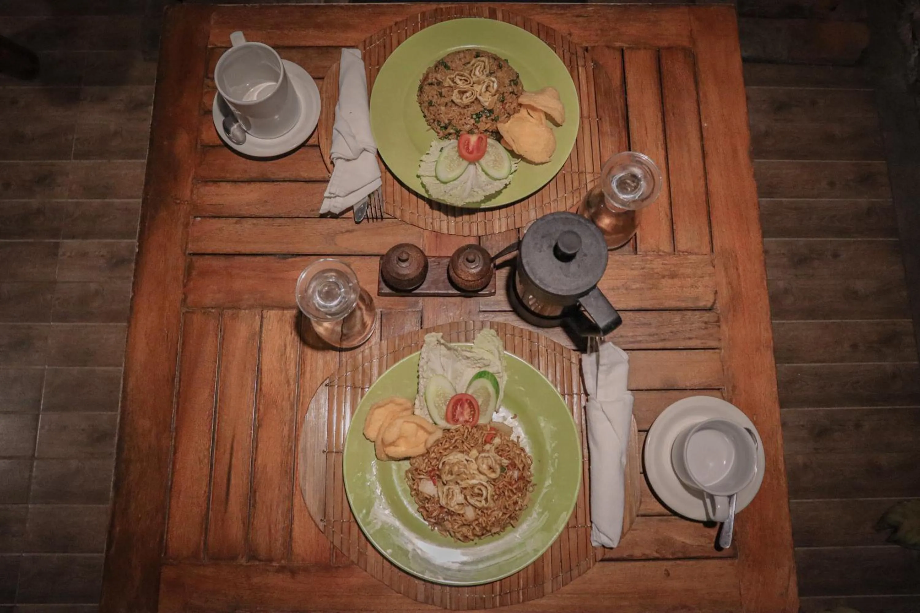 Food close-up in Jepun Didulu Cottages