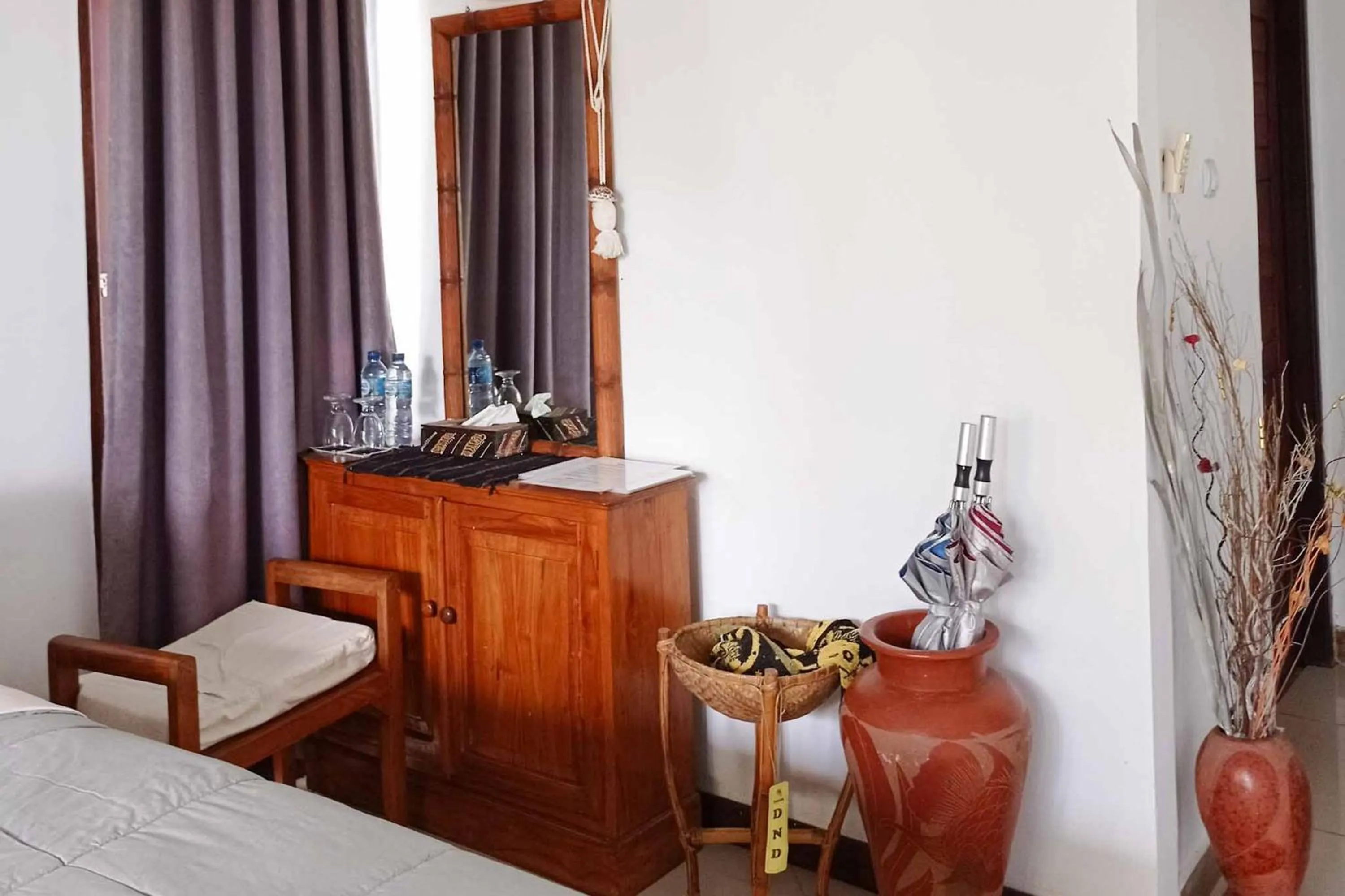 Drinks, Bed in Jepun Didulu Cottages