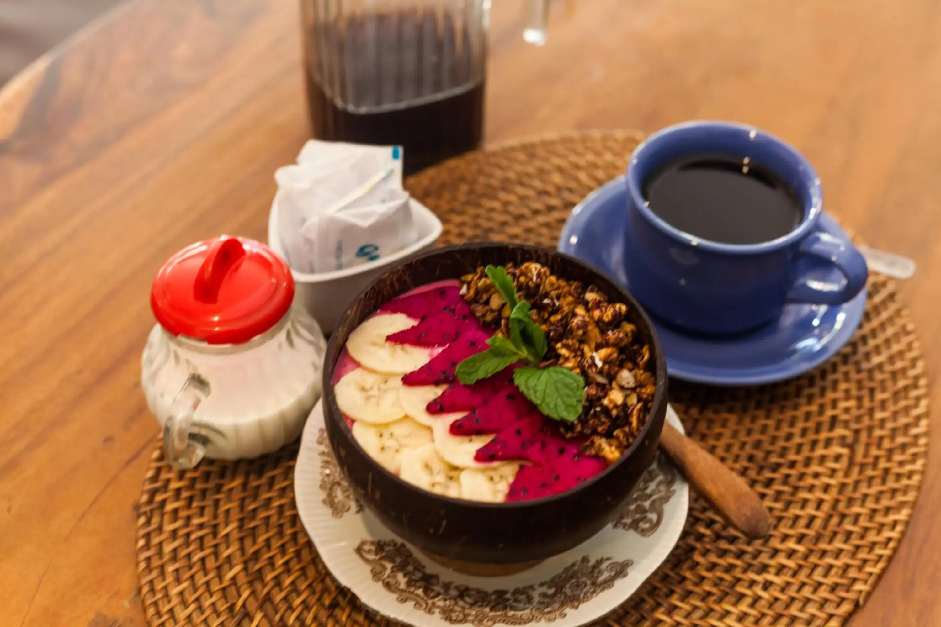 Breakfast in Naksa Homestay Sanur Breakfast in Naksa Homestay Sanur