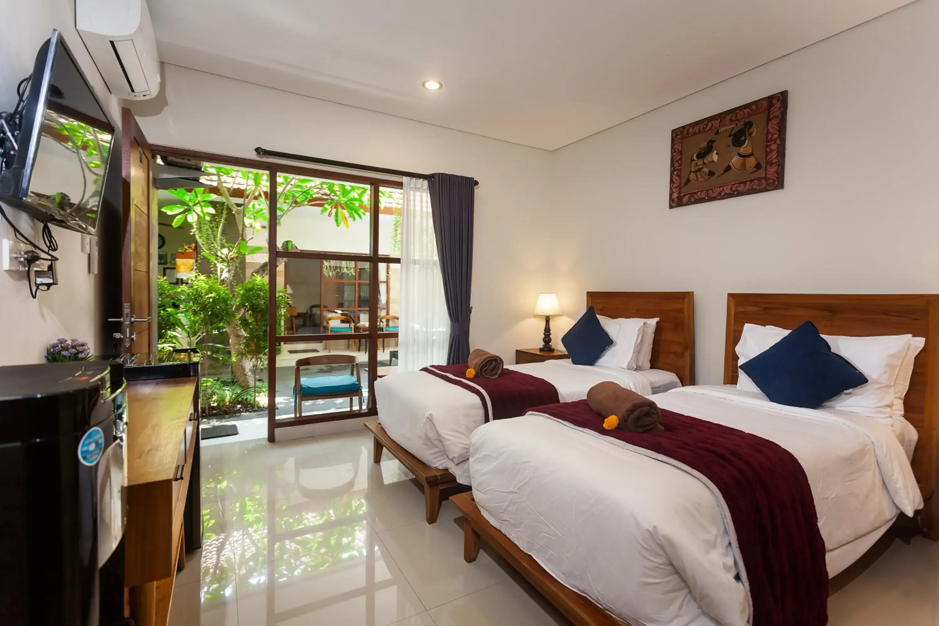 Bed in Naksa Homestay Sanur Bed in Naksa Homestay Sanur