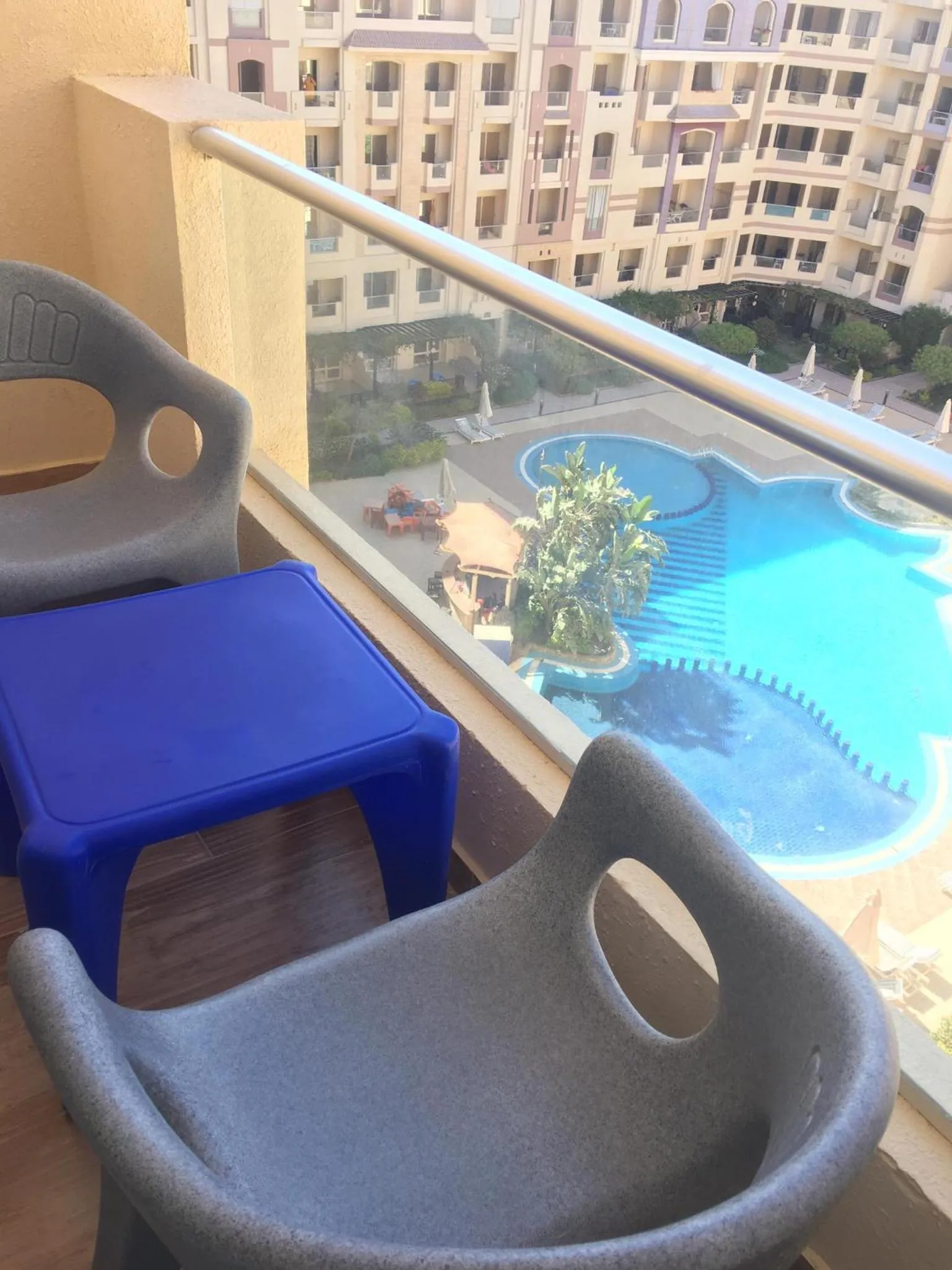florenza khamsin studio in hurghada pool view