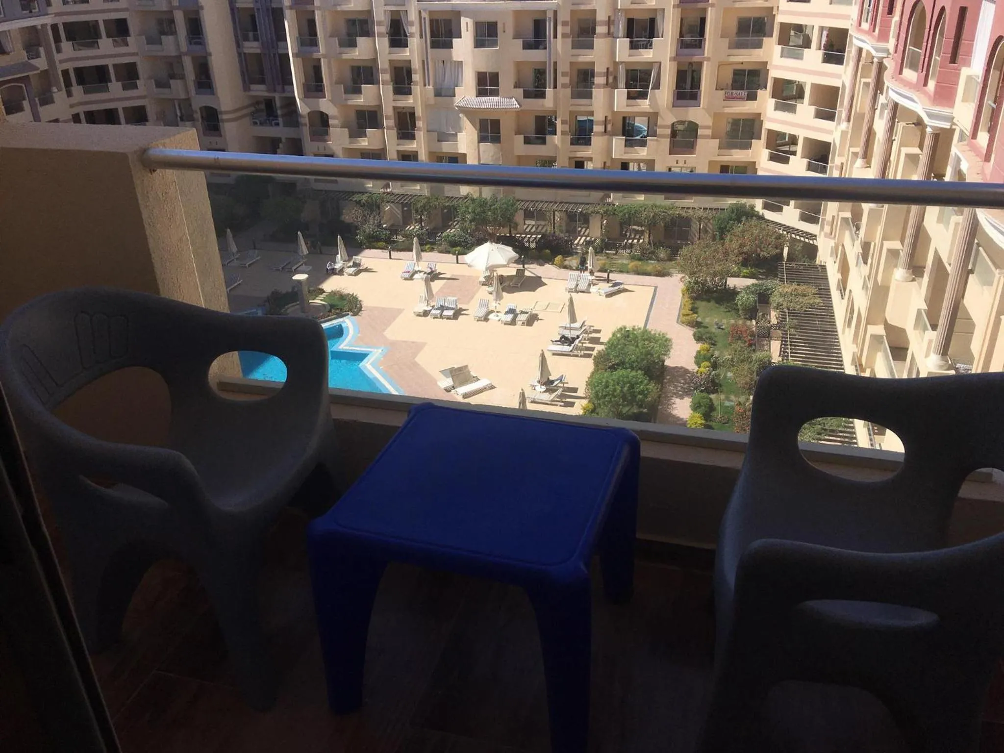 florenza khamsin studio in hurghada pool view
