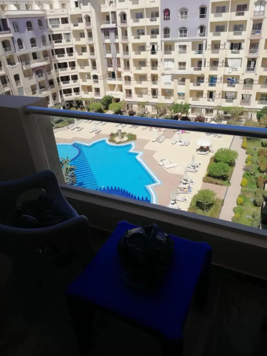 florenza khamsin studio in hurghada pool view