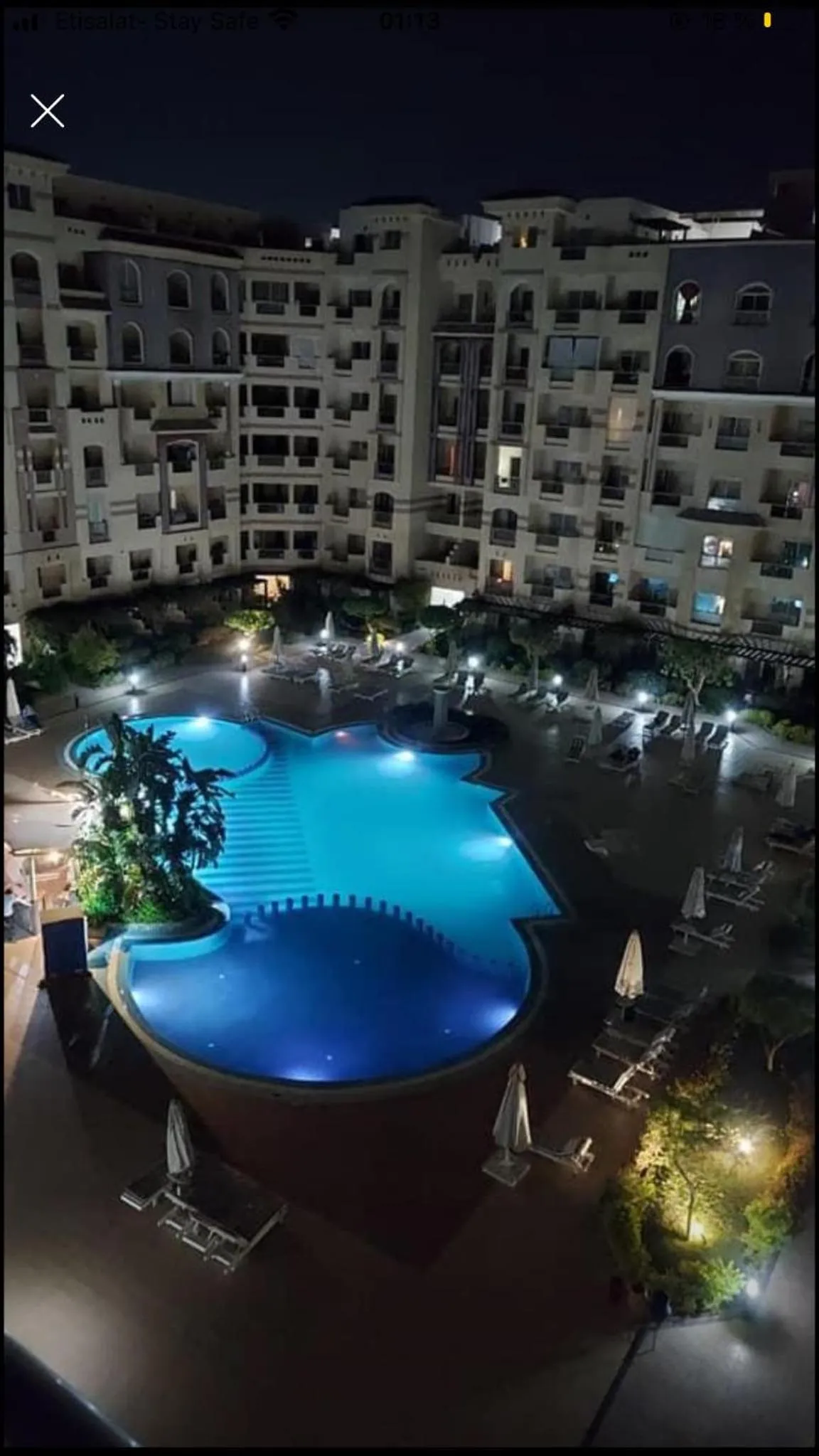 florenza khamsin studio in hurghada pool view