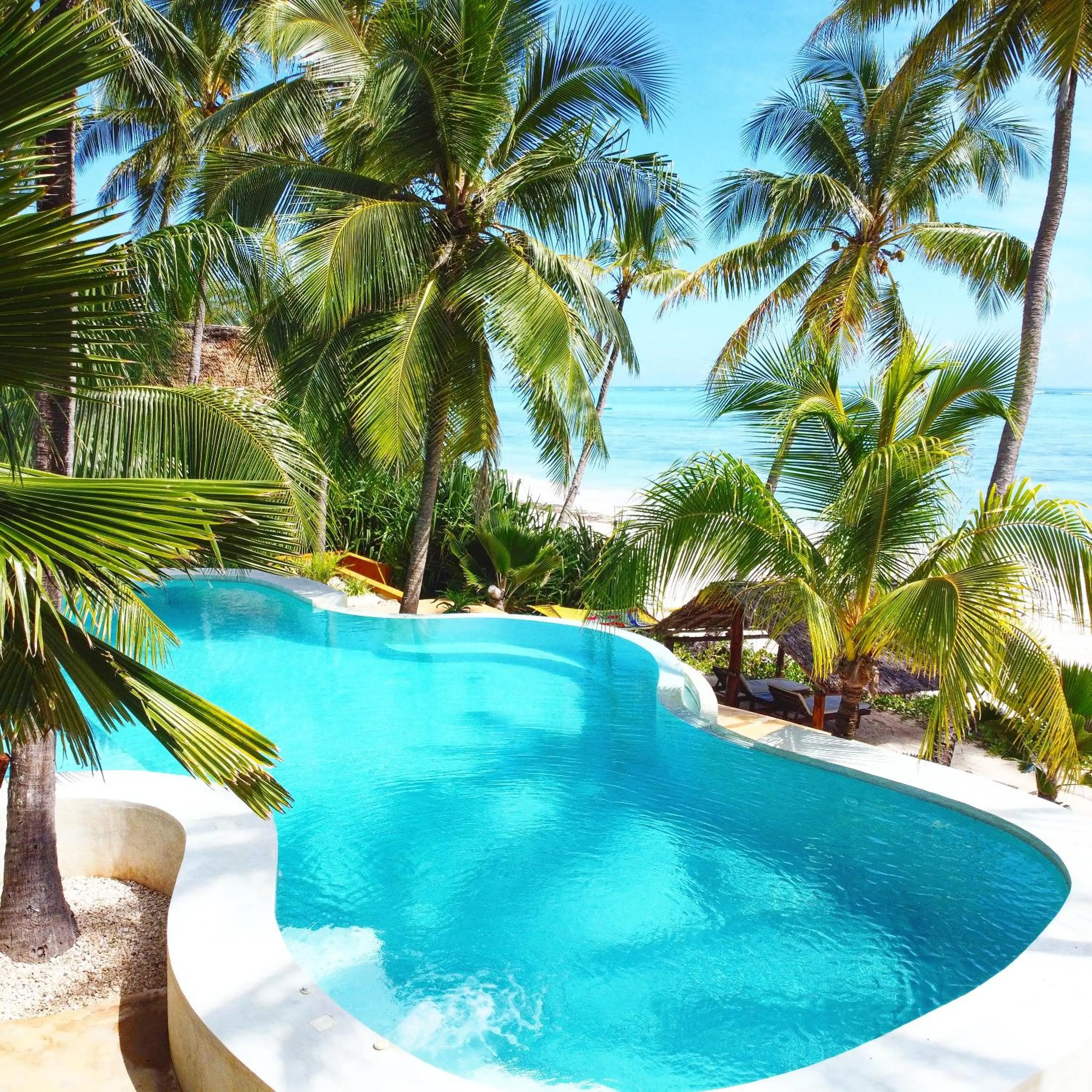 Pool view in Boutique Hotel Matlai