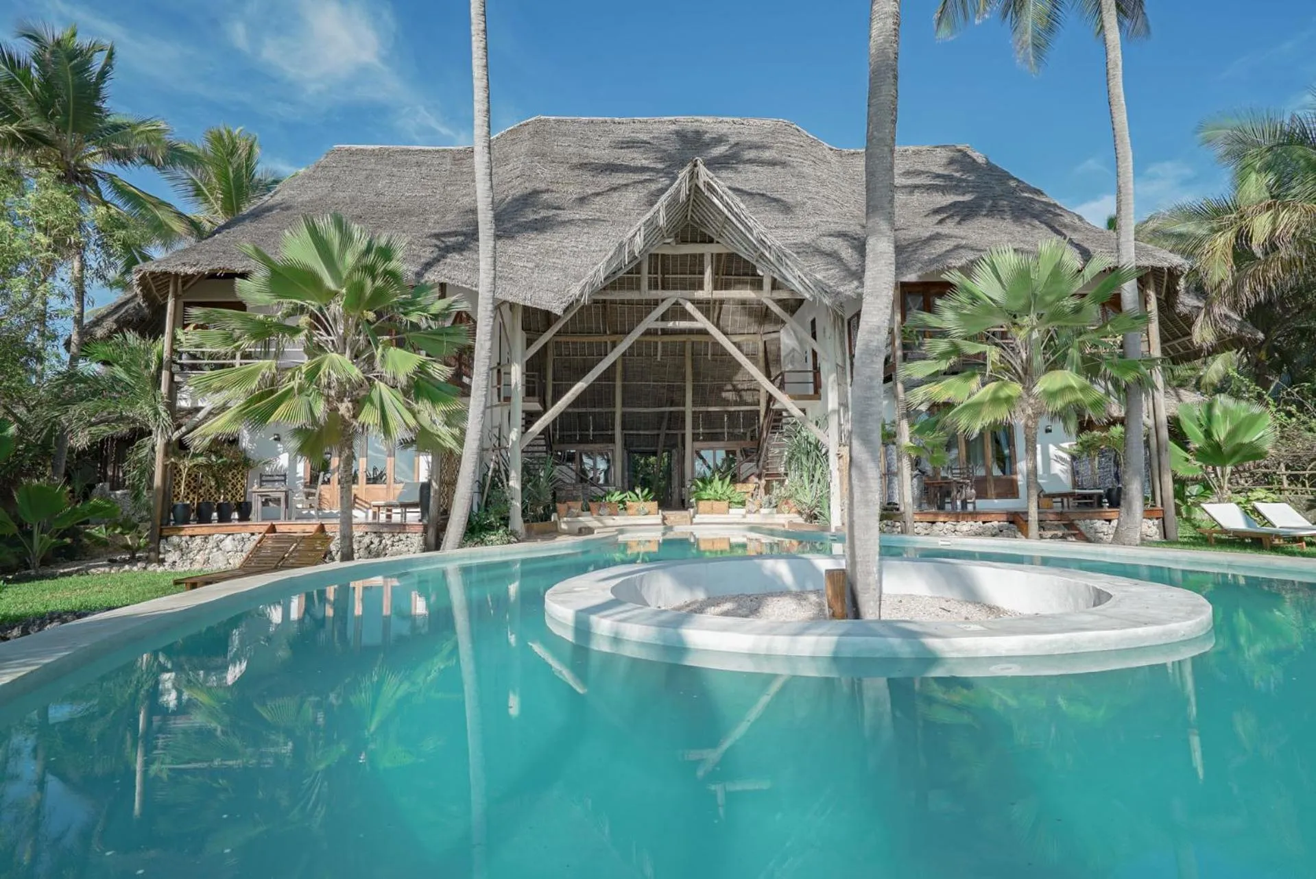 Pool view in Boutique Hotel Matlai