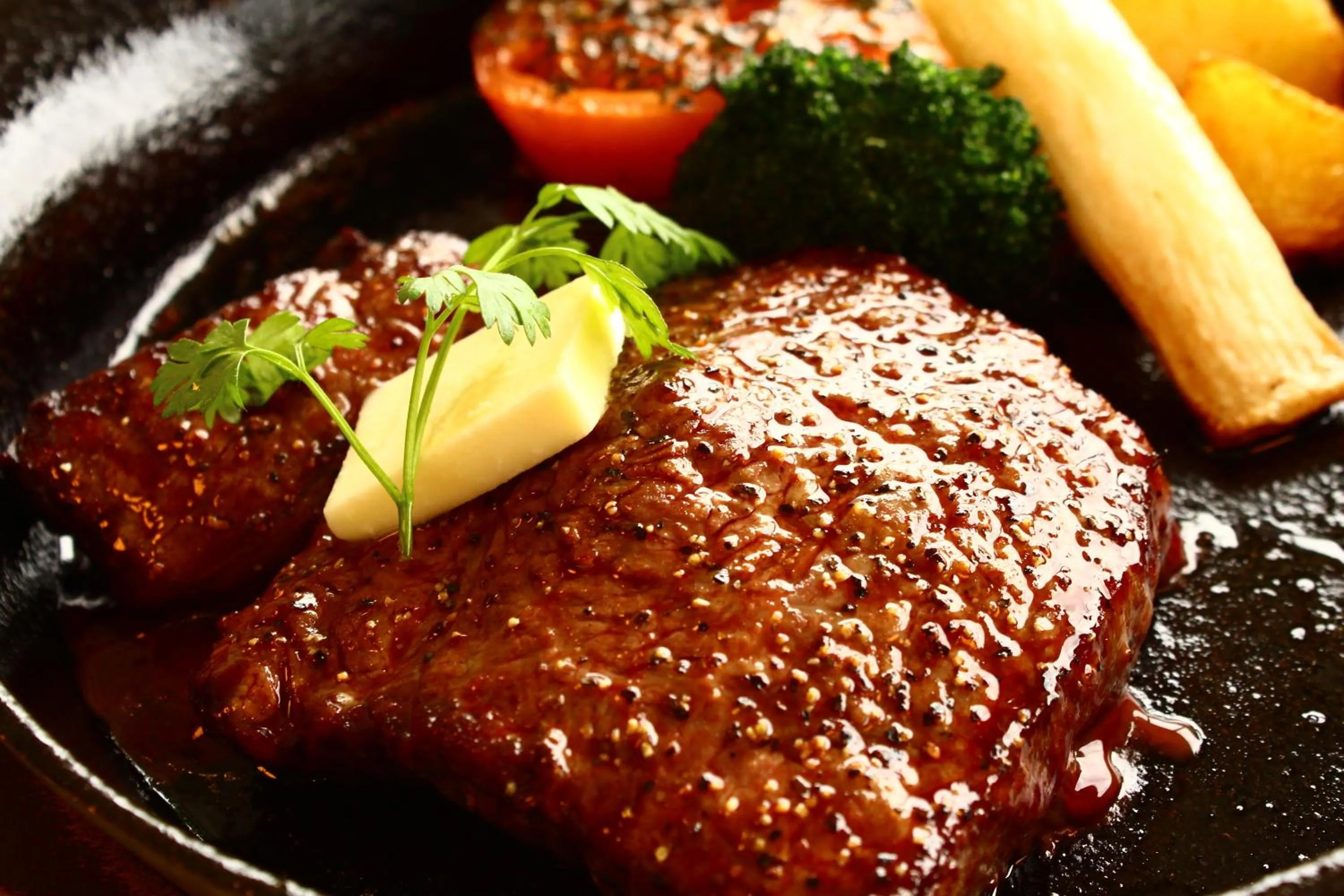 Food close-up in Yatsugatake Grace Hotel